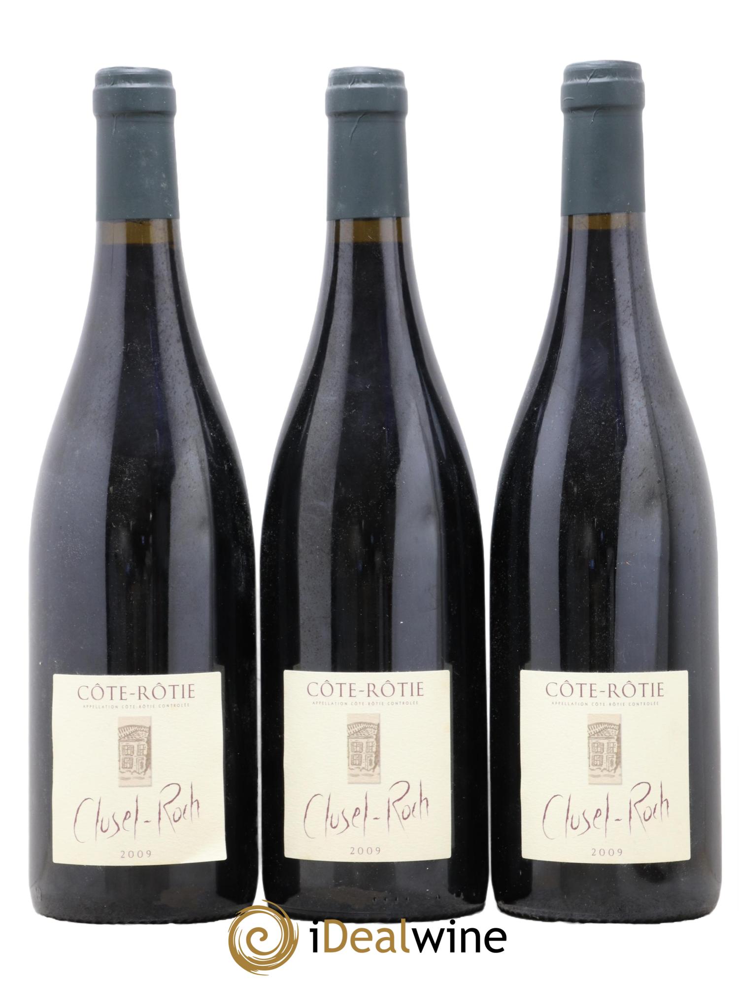 Côte-Rôtie Clusel-Roch 2009 - Lot de 3 bouteilles - 0