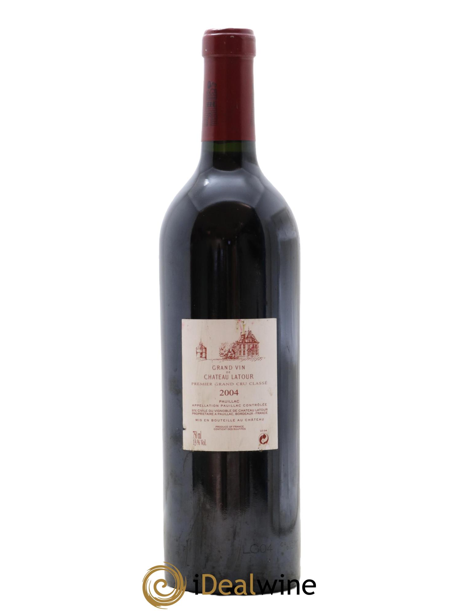 Château Latour 1er Grand Cru Classé 2004 - Posten von 1 Flasche - 1