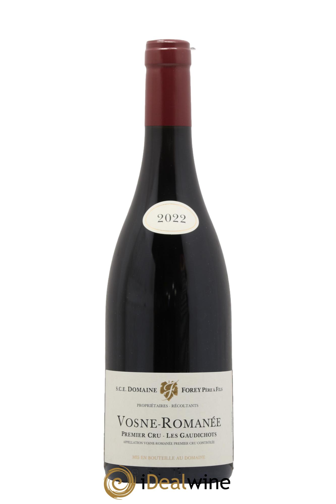 Vosne-Romanée 1er Cru Les Gaudichots Forey Père et Fils (Domaine)  2022 - Posten von 1 Flasche - 0