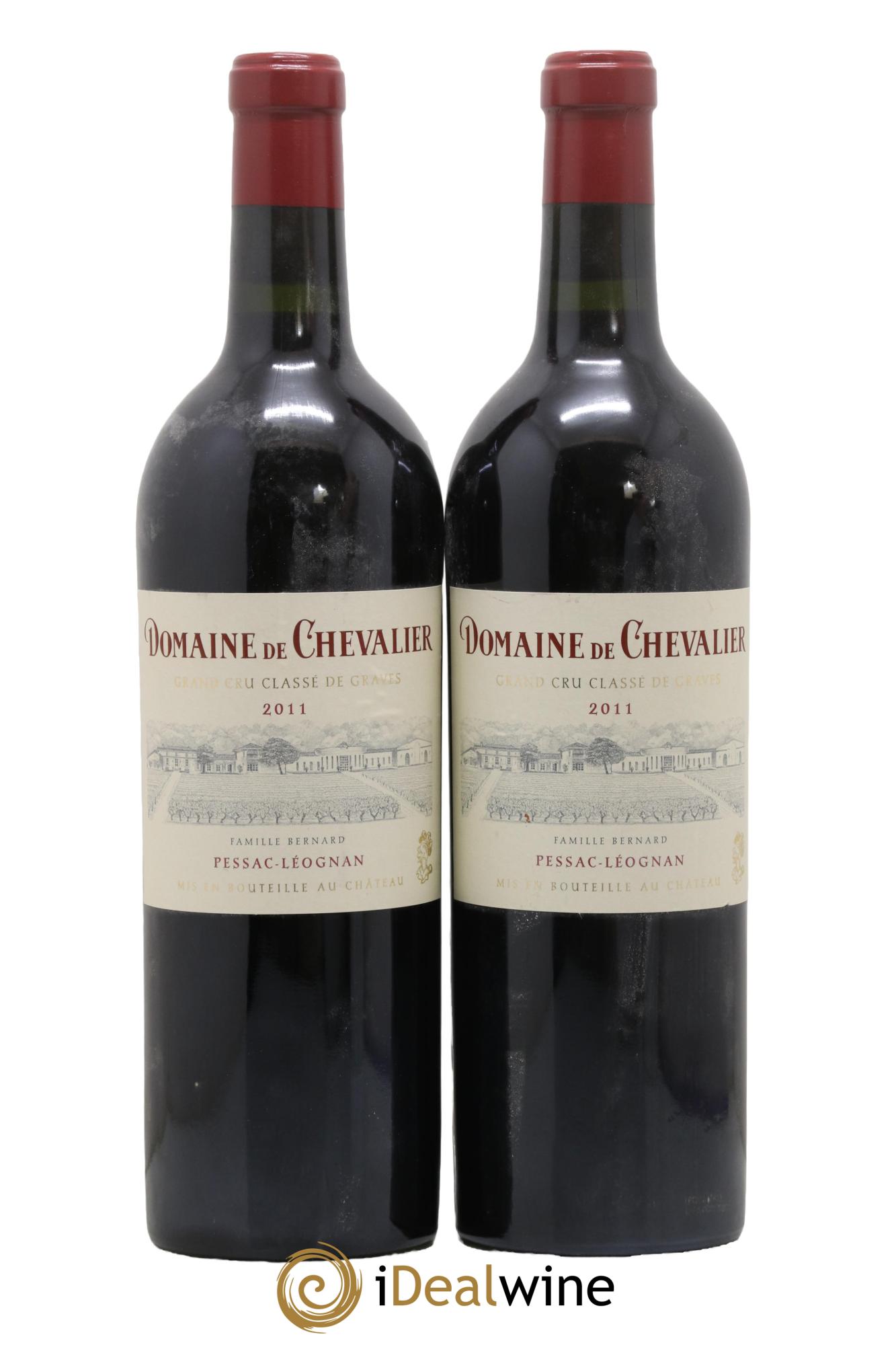 Domaine de Chevalier Cru Classé de Graves  2011 - Lot de 2 bouteilles - 0