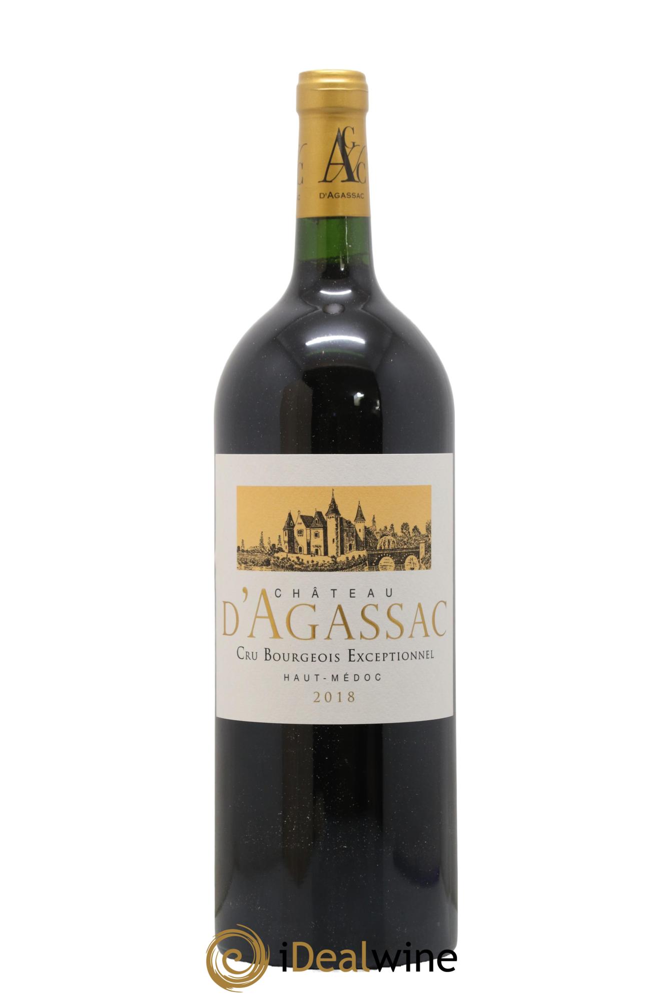 Château d' Agassac Cru Bourgeois  2018 - Lotto di 1 magnum - 1