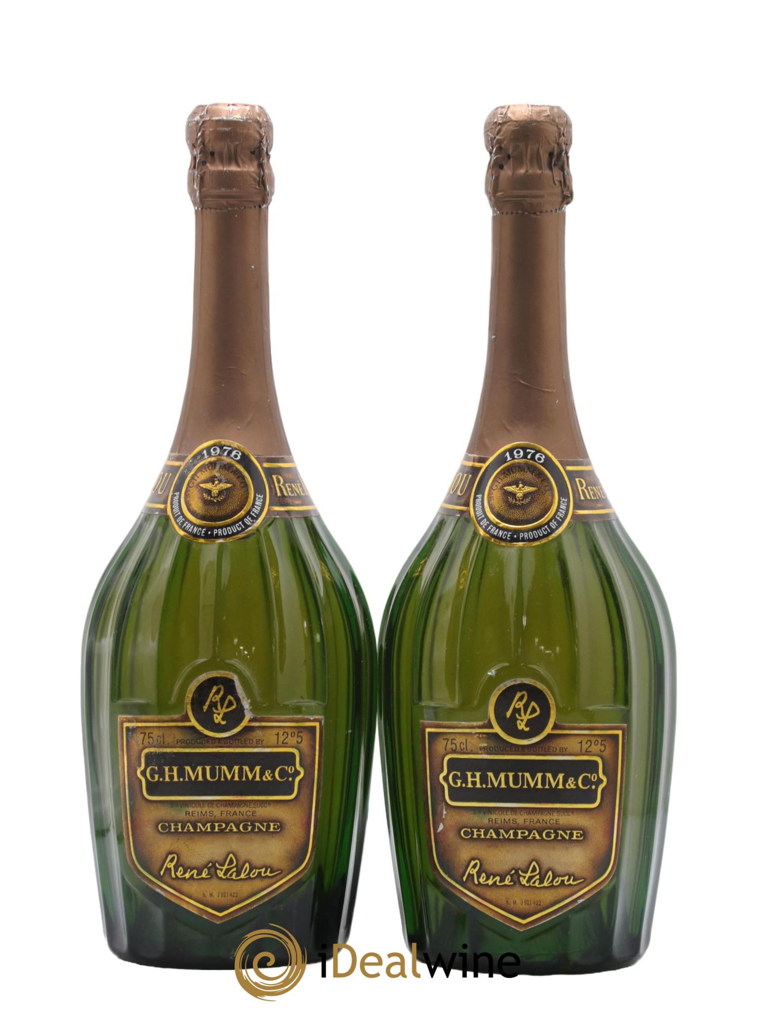 Champagne Mumm René Lalou (Blanc effervescent)