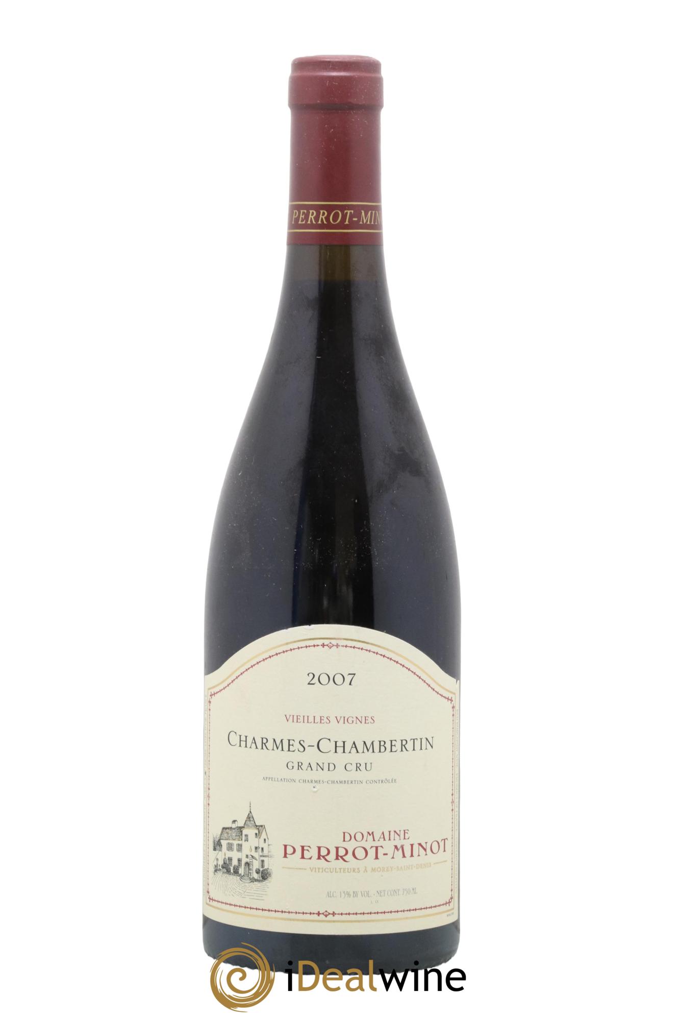 Charmes-Chambertin Grand Cru Vieilles Vignes Perrot-Minot 2007 - Lotto di 1 bottiglia - 0