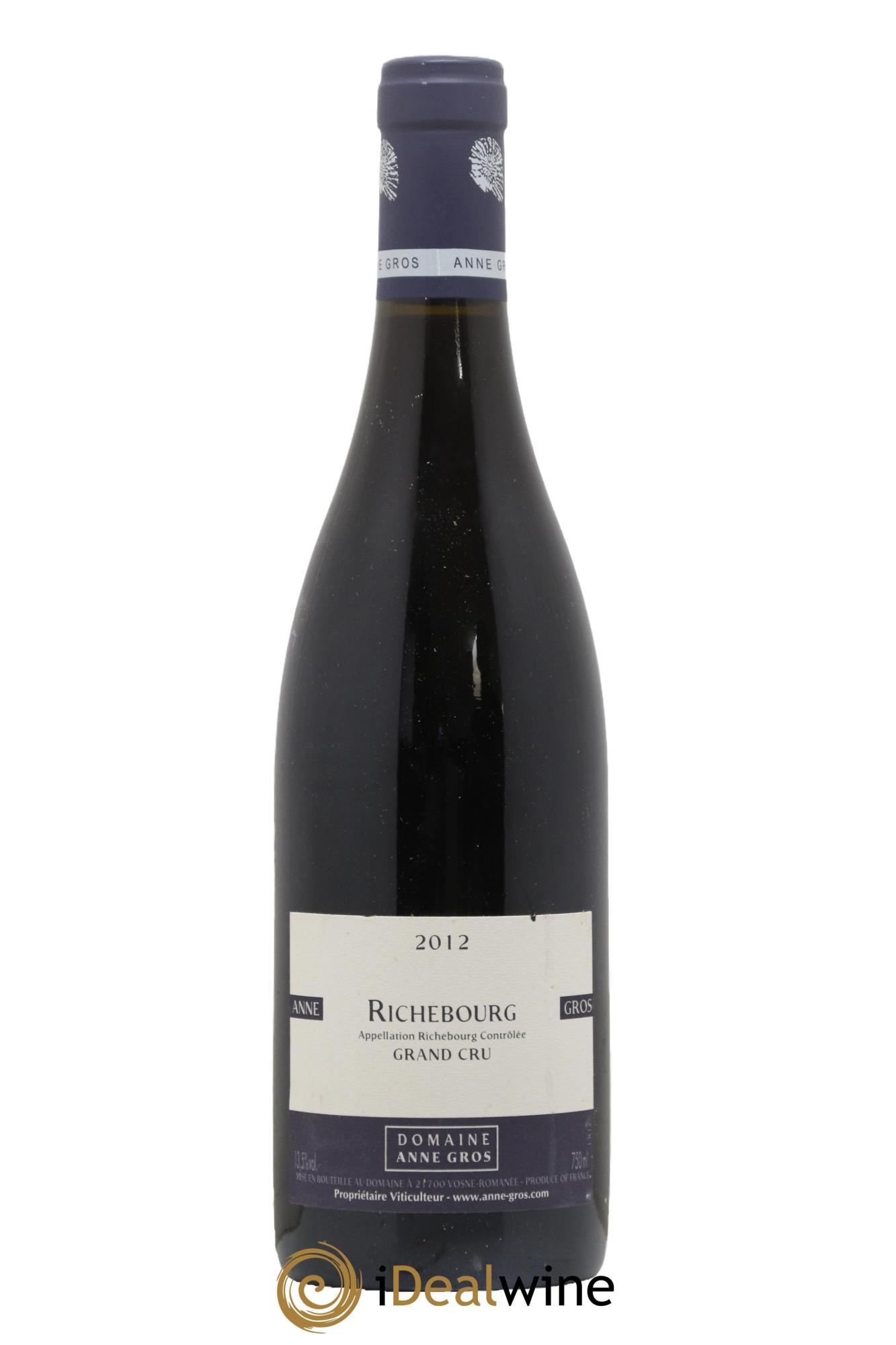 Richebourg Grand Cru Anne Gros 2012 - Posten von 1 Flasche - 0