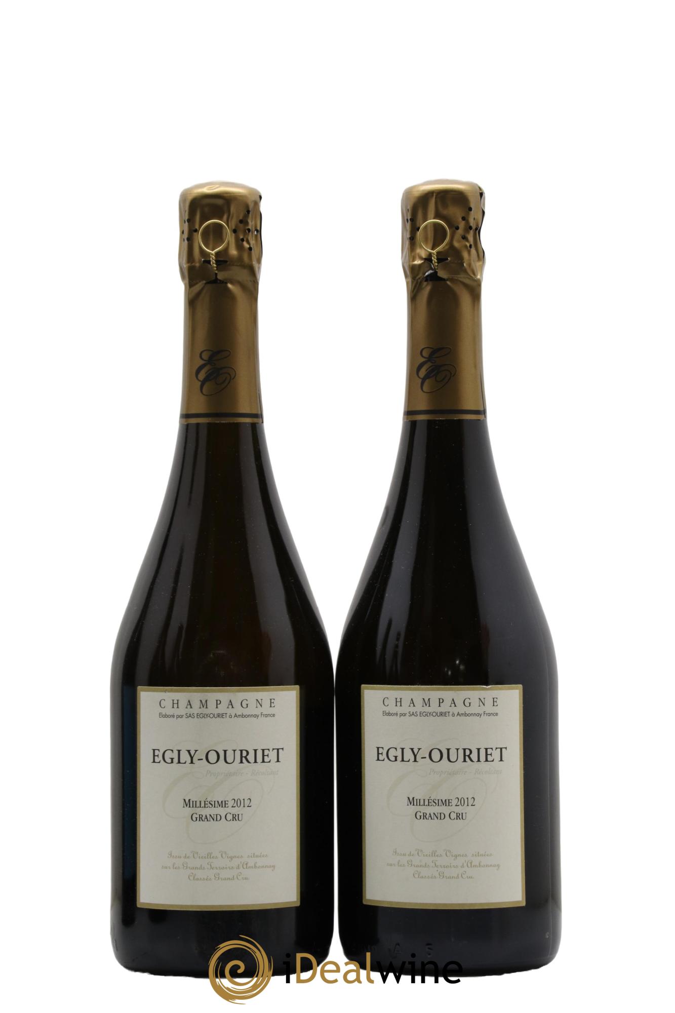 Ambonnay Vieilles Vignes Brut Millésimé Egly-Ouriet 2012 - Lot de 2 bouteilles - 0