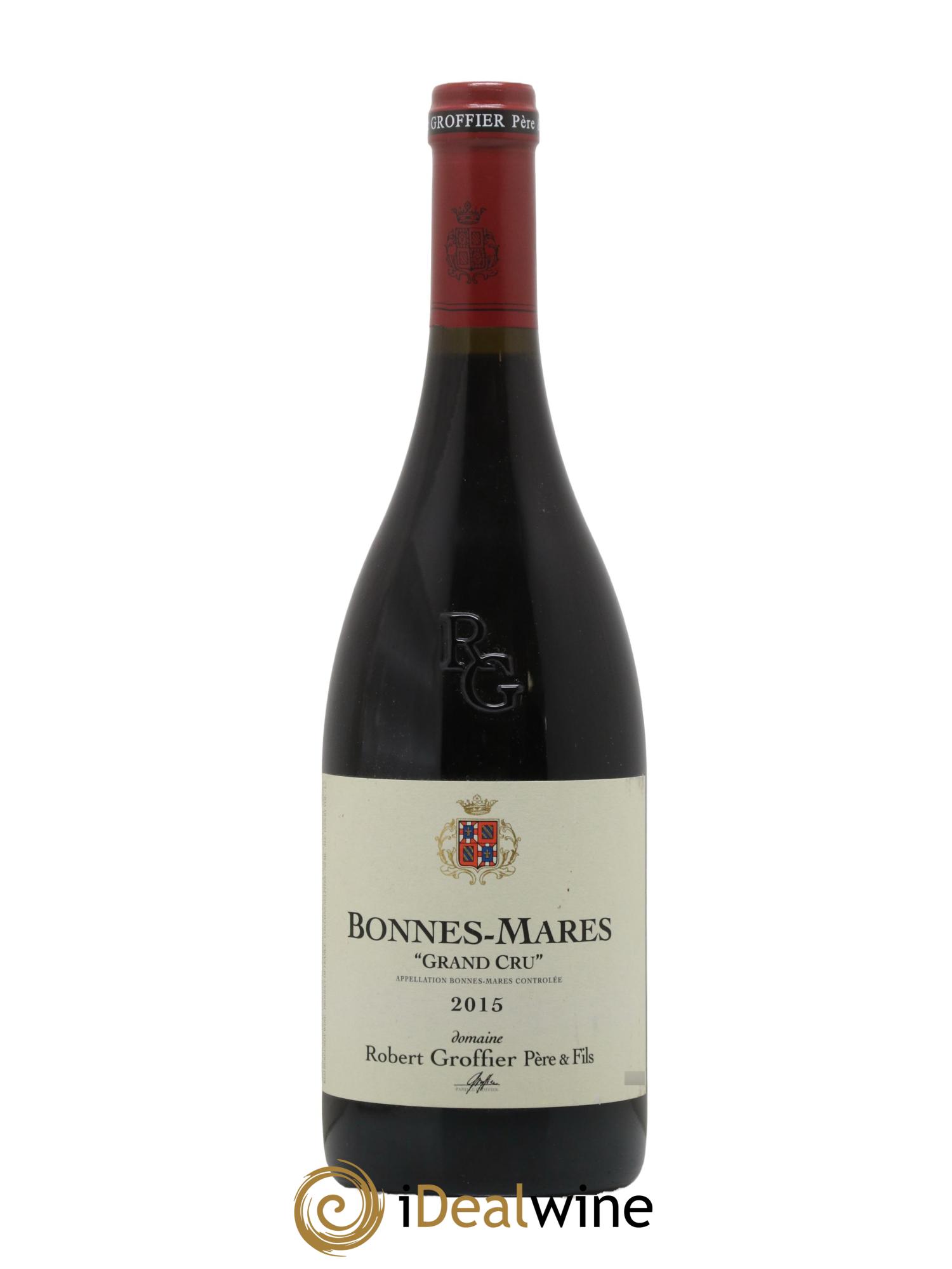 Bonnes-Mares Grand Cru Robert Groffier Père & Fils (Domaine) 2015 - Lot of 1 bottle - 0