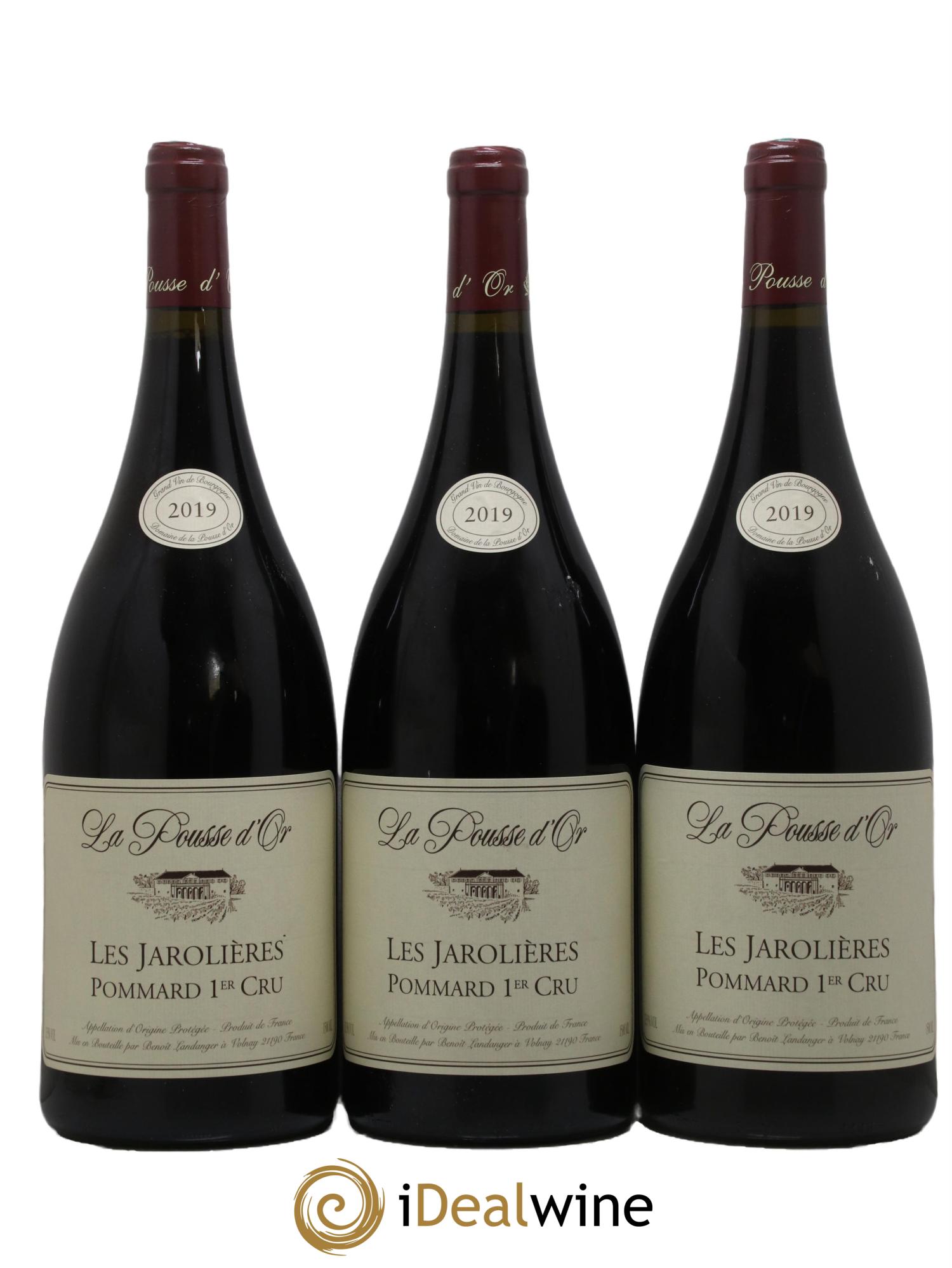 Pommard 1er Cru Les Jarollières La Pousse d'Or (Domaine de) 2019 - Lot de 3 magnums - 0