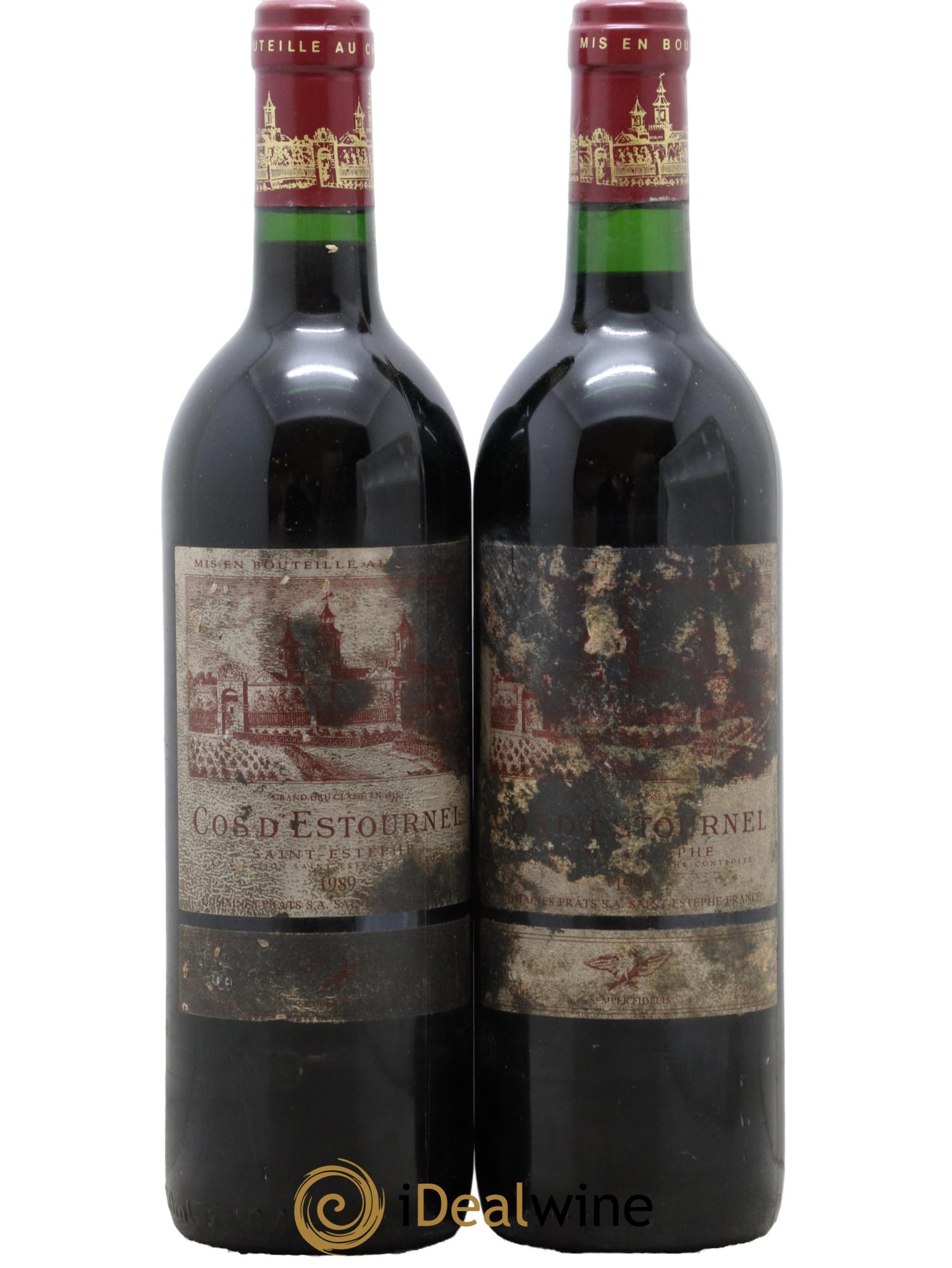 Cos d'Estournel 2ème Grand Cru Classé  1989 - Lot de 2 bouteilles - 0