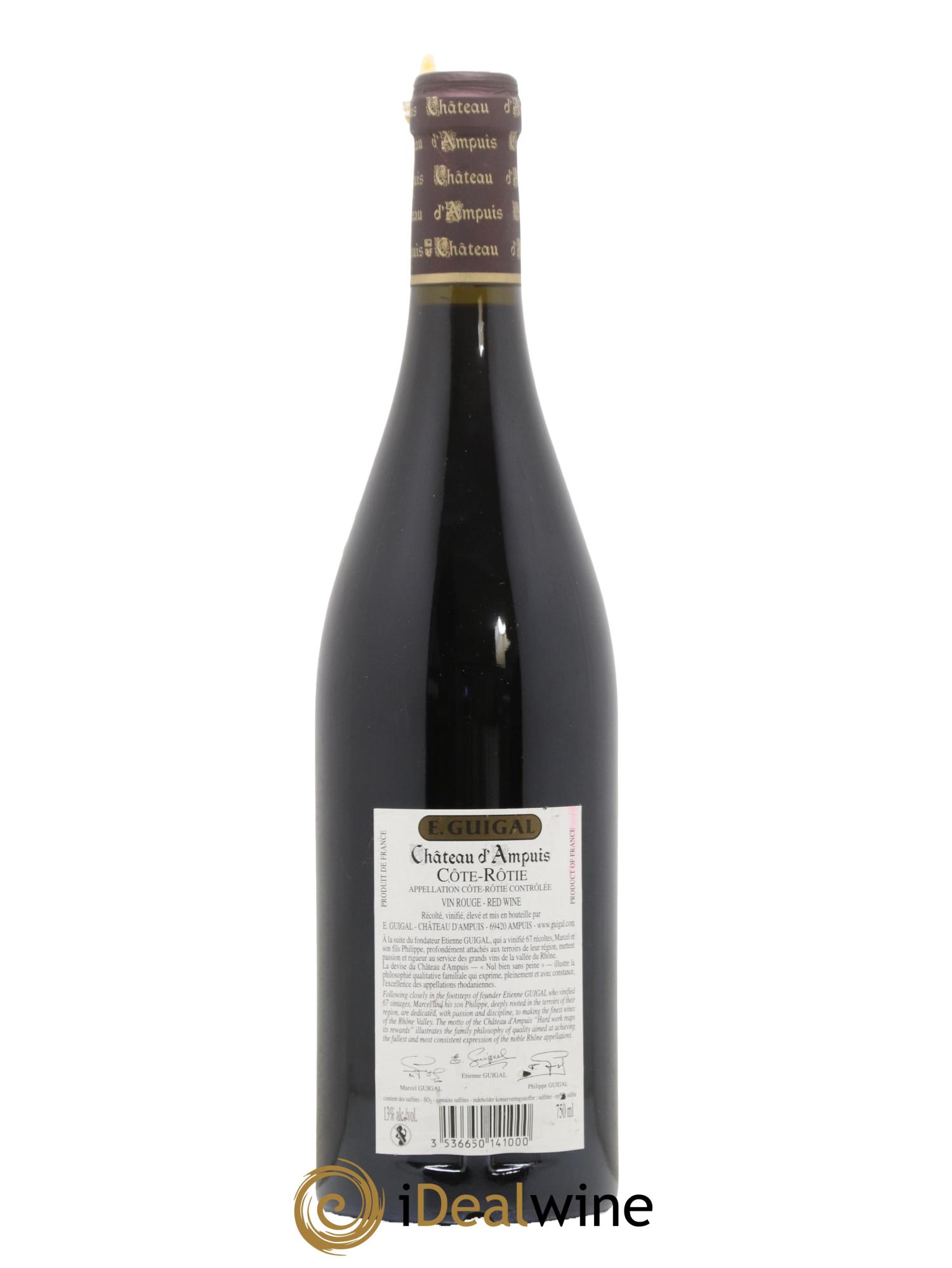 Côte-Rôtie Château d'Ampuis Guigal 2005 - Posten von 1 Flasche - 1