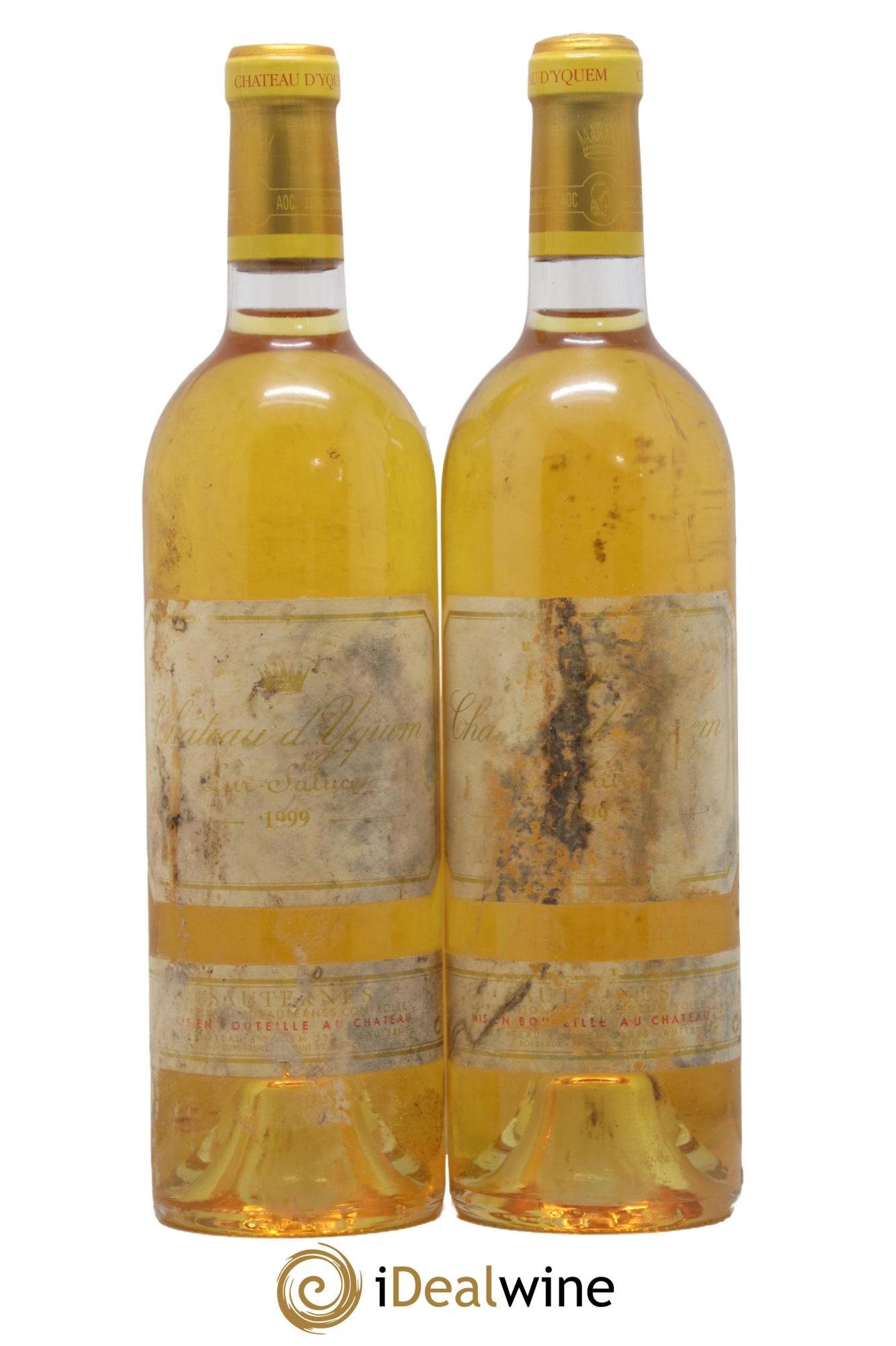 Château d' Yquem 1er Cru Classé Supérieur  1999 - Lot of 3 bottles - 0