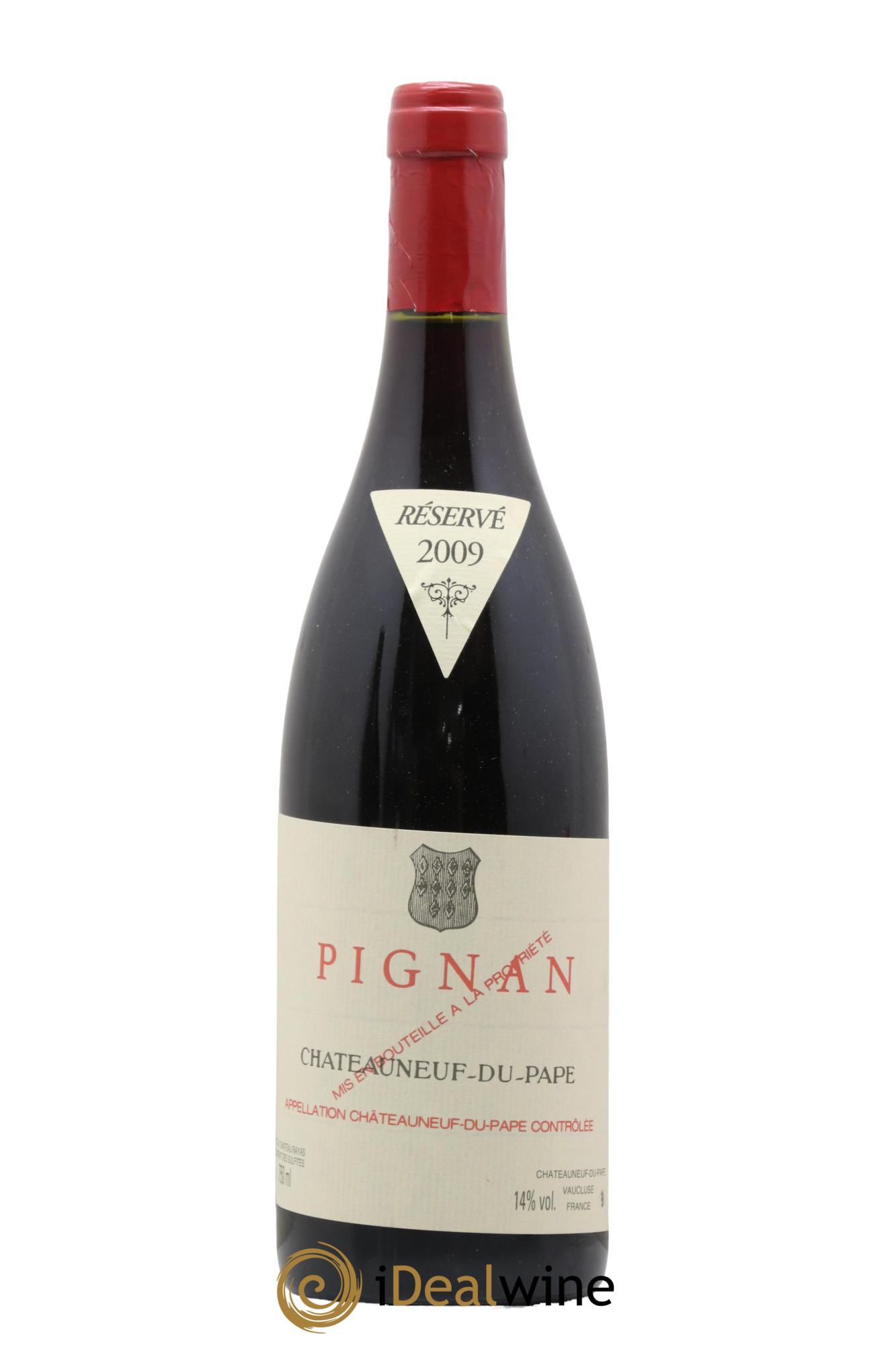 Châteauneuf-du-Pape Pignan Emmanuel Reynaud 2009 - Lot de 1 bouteille - 0