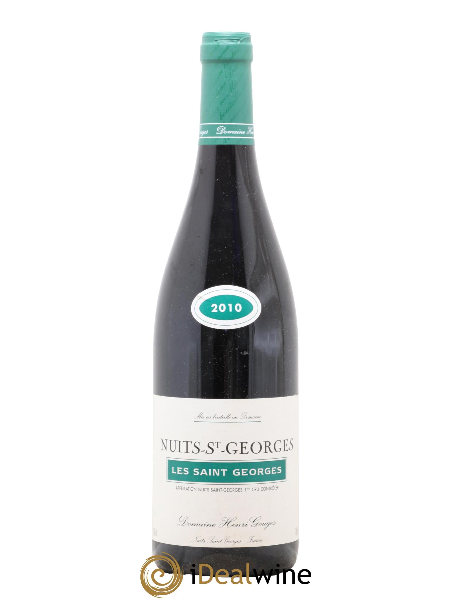 Nuits Saint-Georges 1er Cru Les Saints Georges Henri Gouges 2010 - Lot of 1 bottle - 0