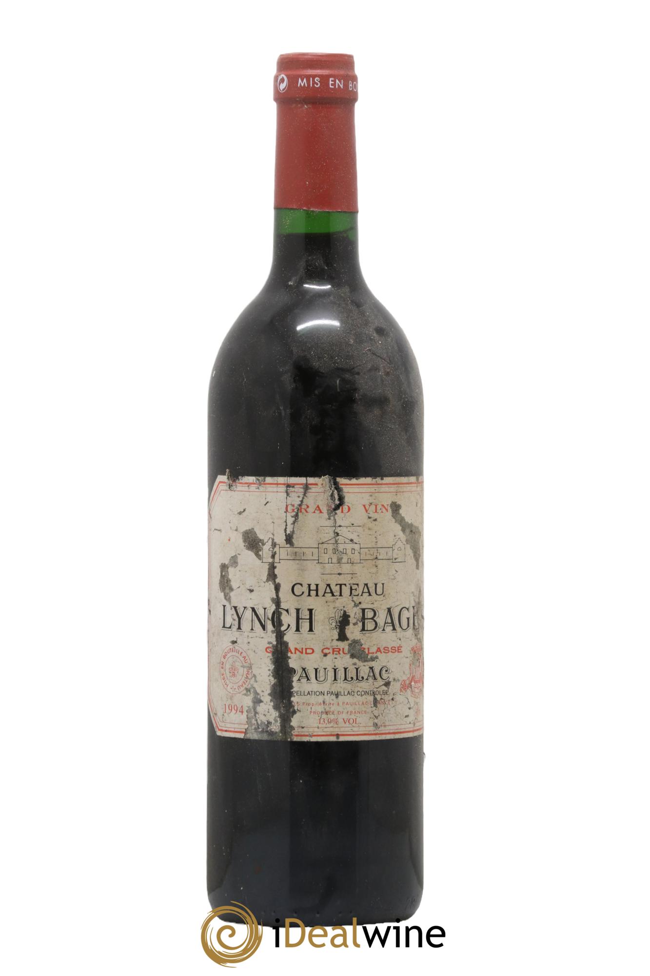 Château Lynch Bages 5ème Grand Cru Classé 1994 - Lot de 1 bouteille - 0