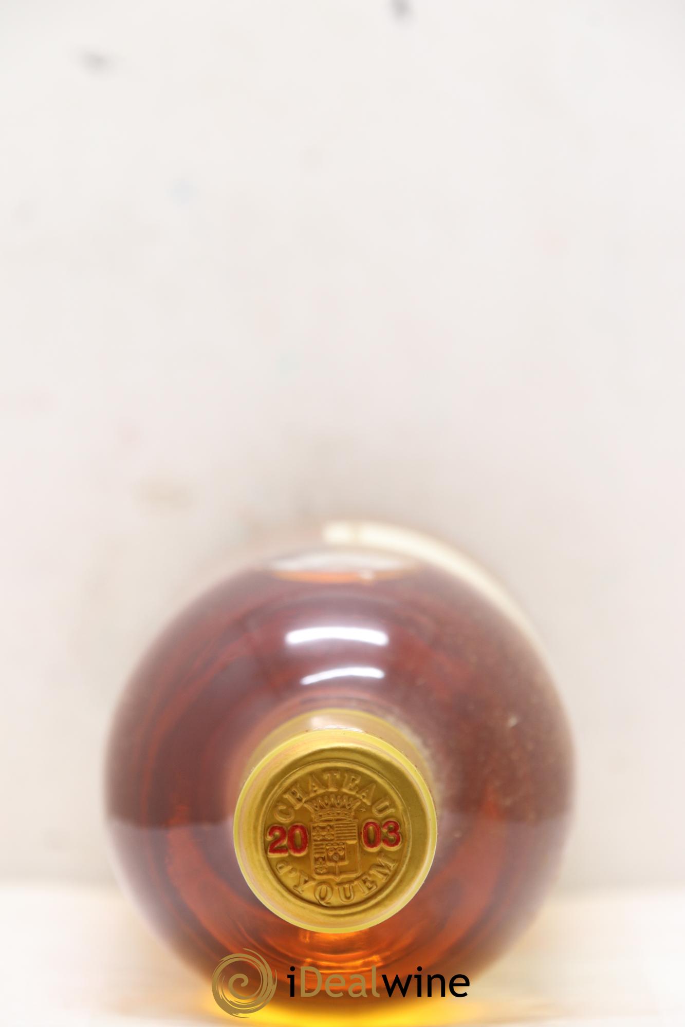 Château d' Yquem 1er Cru Classé Supérieur 2003 - Lot de 3 bouteilles - 2