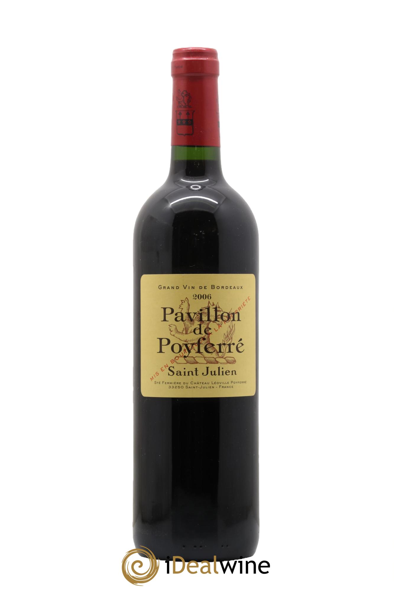 Pavillon de Poyferré Second Vin 2006 - Lot of 1 bottle - 0