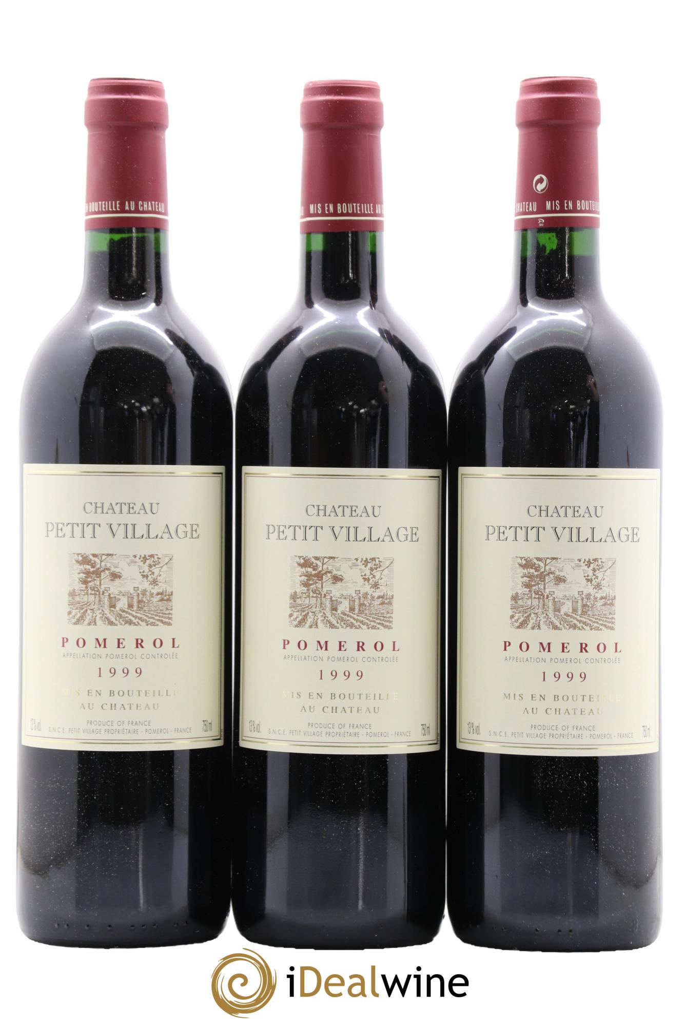 Château Petit Village 1999 - Lot de 12 bouteilles - 4