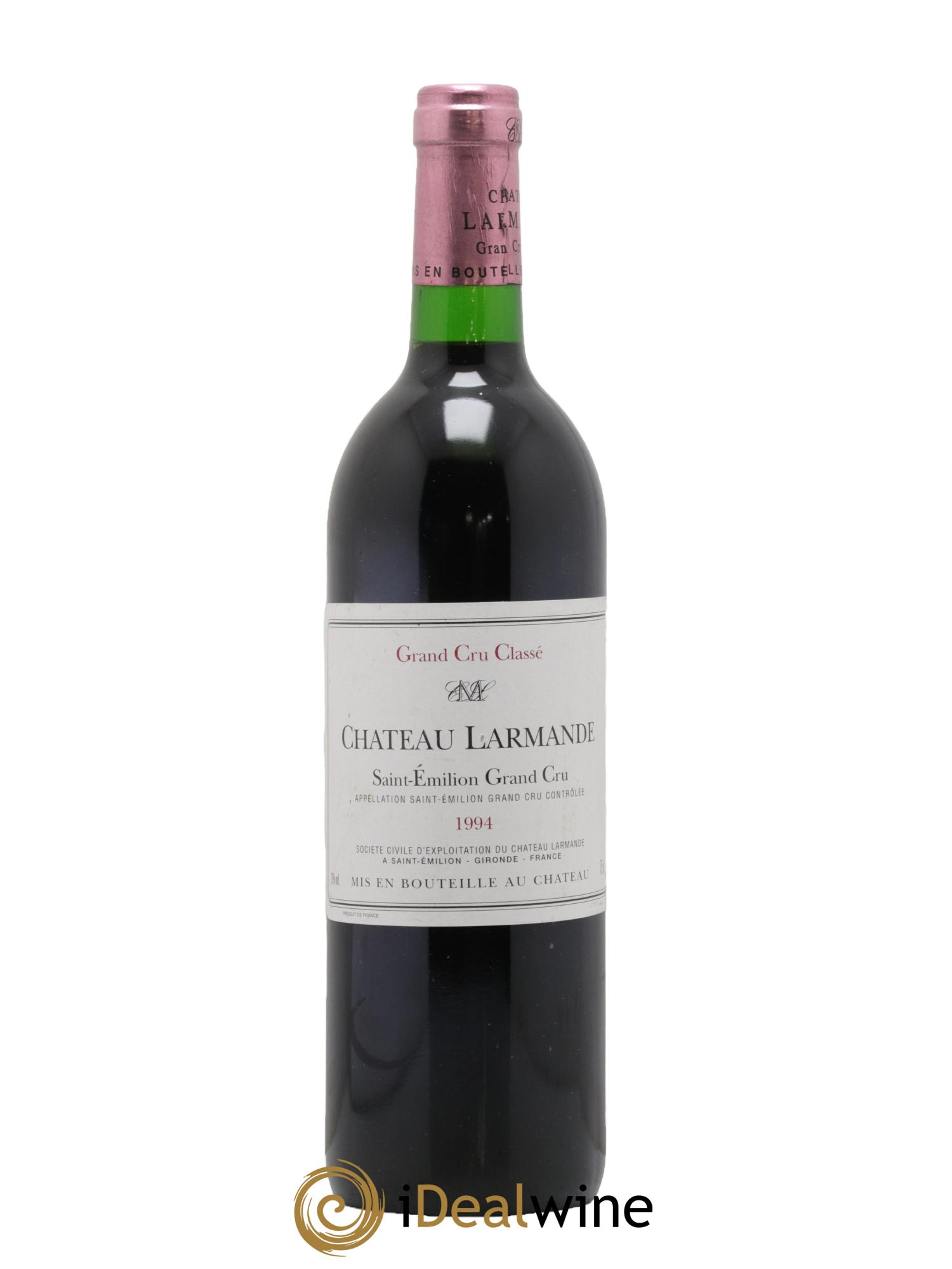 Château Larmande Grand Cru Classé 1994 - Posten von 1 Flasche - 0