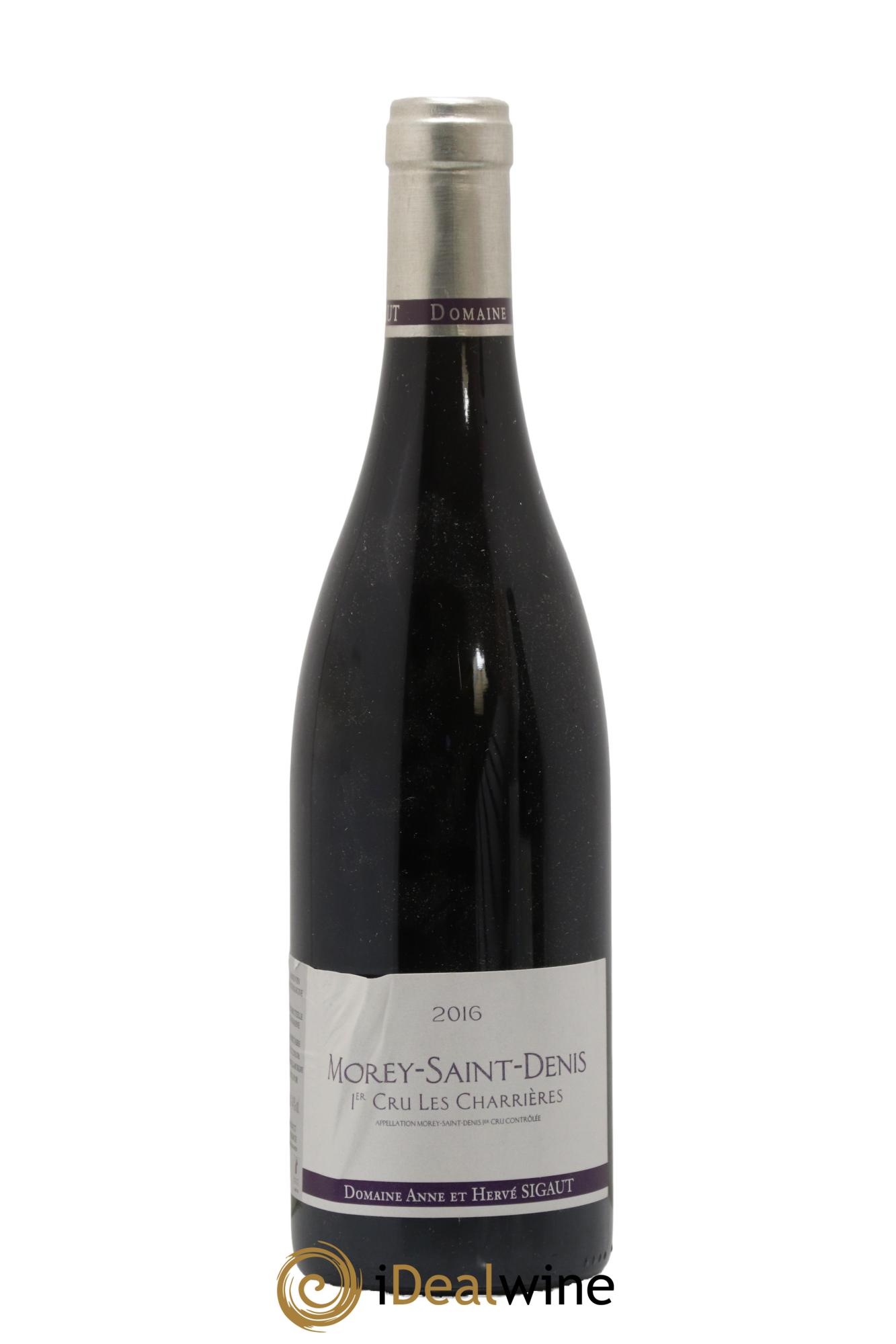 Morey Saint-Denis 1er Cru Les Charrieres Anne et Hervé Sigaut (Domaine)  2016 - Posten von 1 Flasche - 0