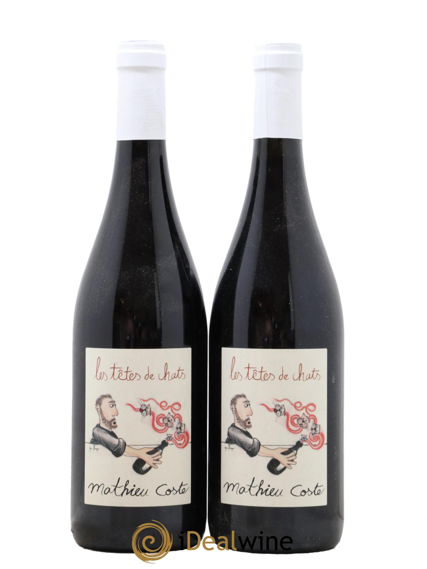 Vin de France Tetes De Chats Mathieu Coste 2014 - Lot de 2 bouteilles - 0