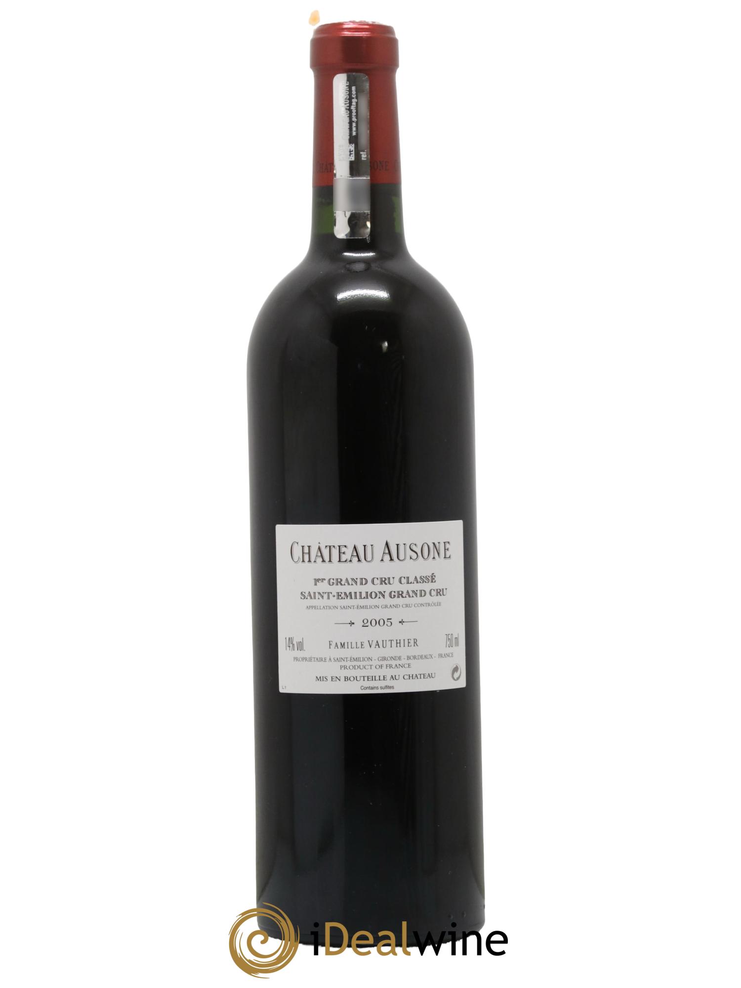 Château Ausone 1er Grand Cru Classé A 2005 - Lotto di 1 bottiglia - 1