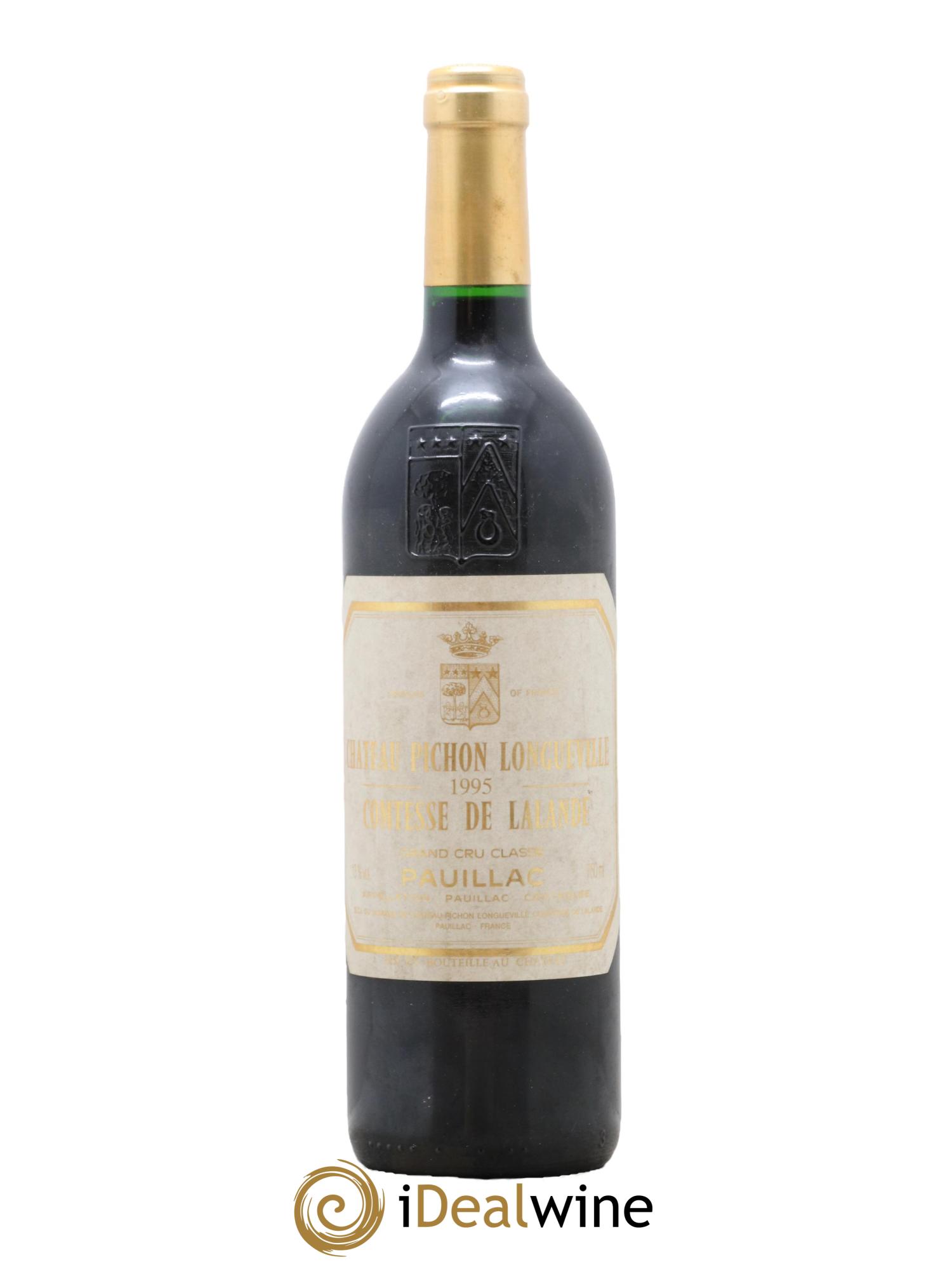 Château Pichon Longueville Comtesse de Lalande 2ème Grand Cru Classé 1995 - Lot de 1 bouteille - 0