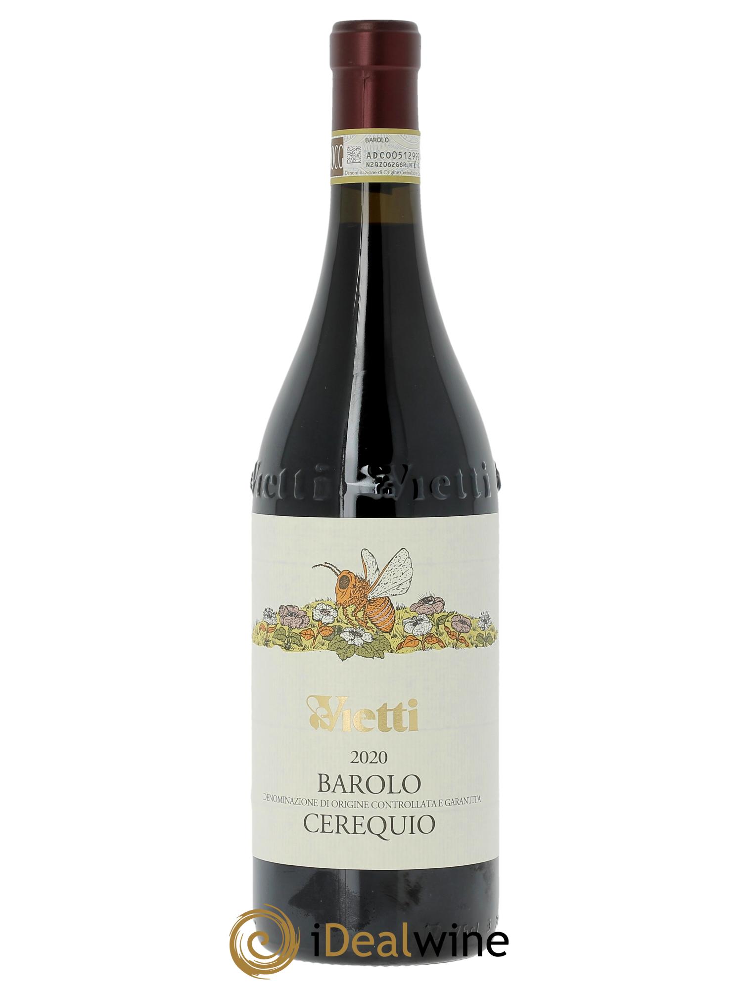 Barolo DOCG DOCG Cerequio Vietti   2020 - Lot de 1 bouteille - 0