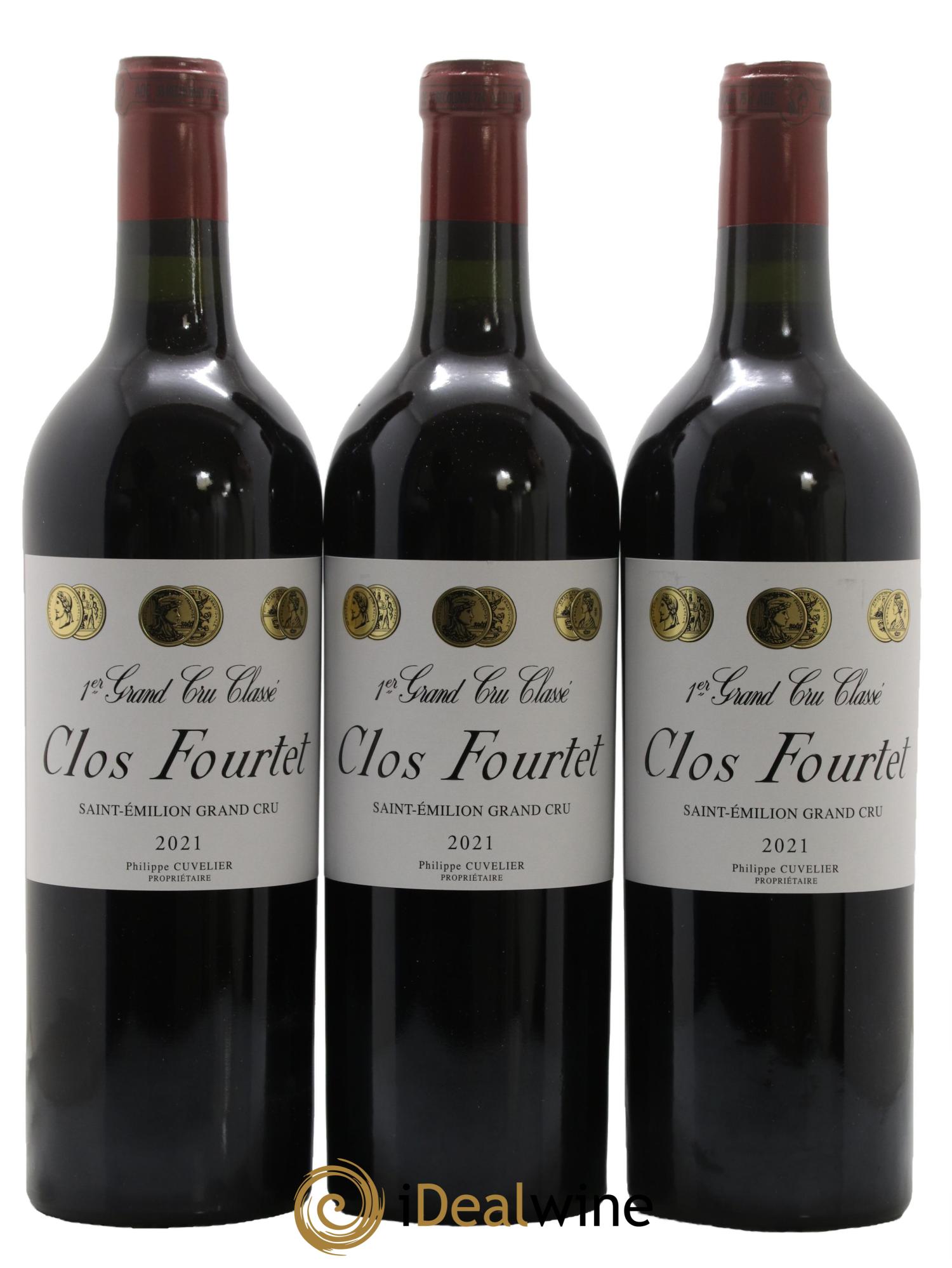 Clos Fourtet 1er Grand Cru Classé B 2021 - Lot de 6 bouteilles - 2