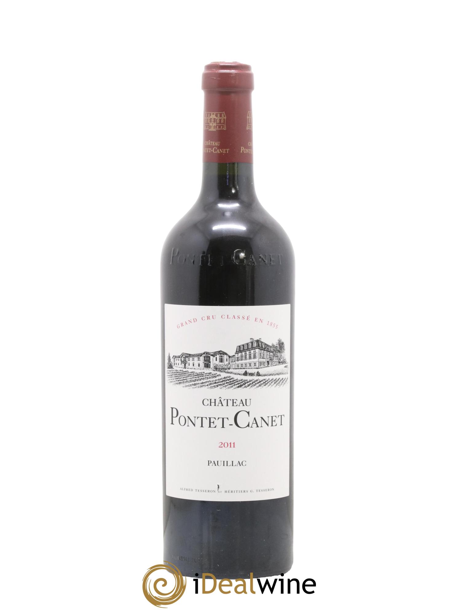 Château Pontet Canet 5ème Grand Cru Classé 2011 - Lot de 1 bouteille - 0