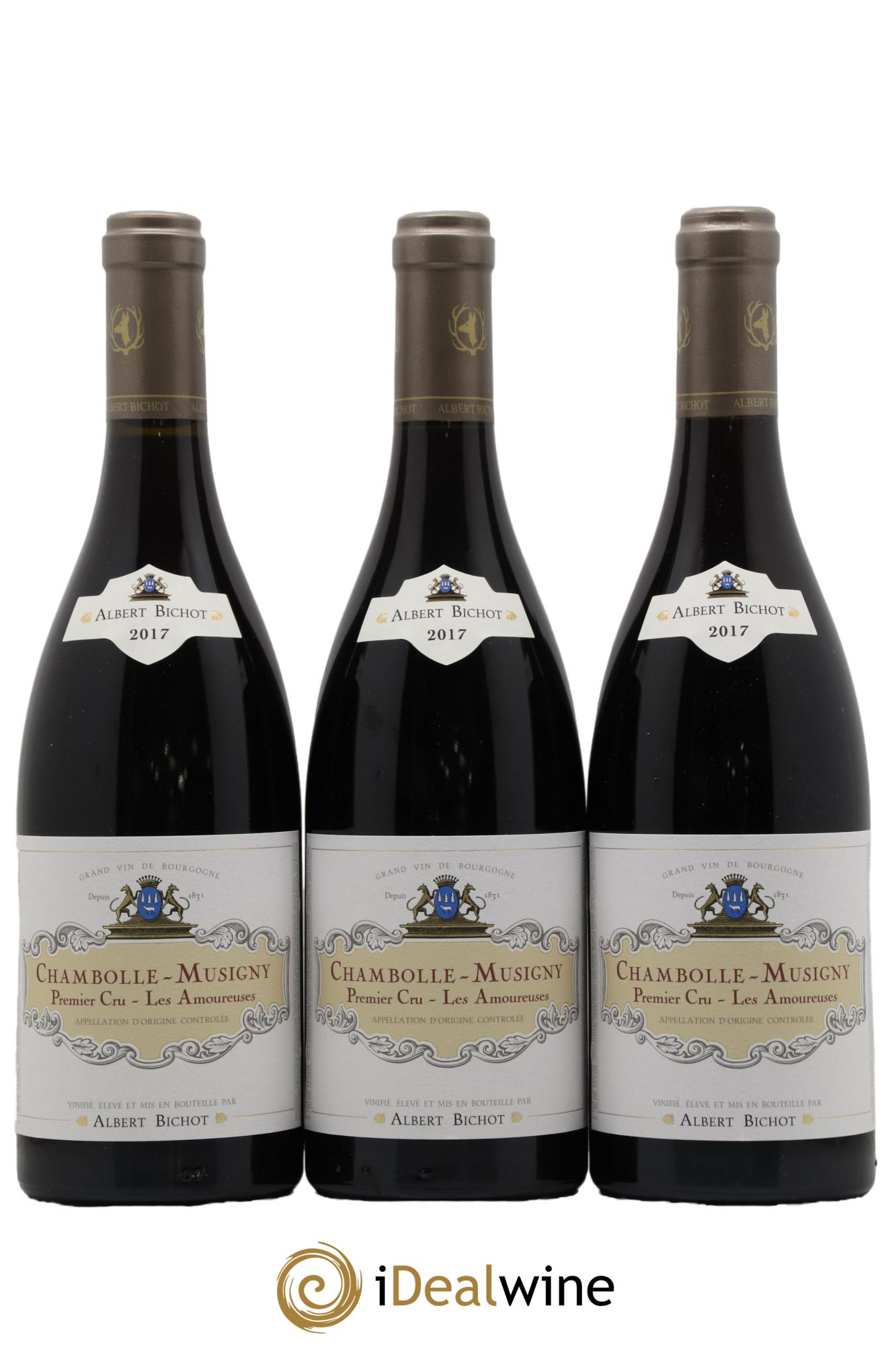 Chambolle-Musigny 1er Cru Les Amoureuses Albert Bichot  2017 - Lot de 3 bouteilles - 0