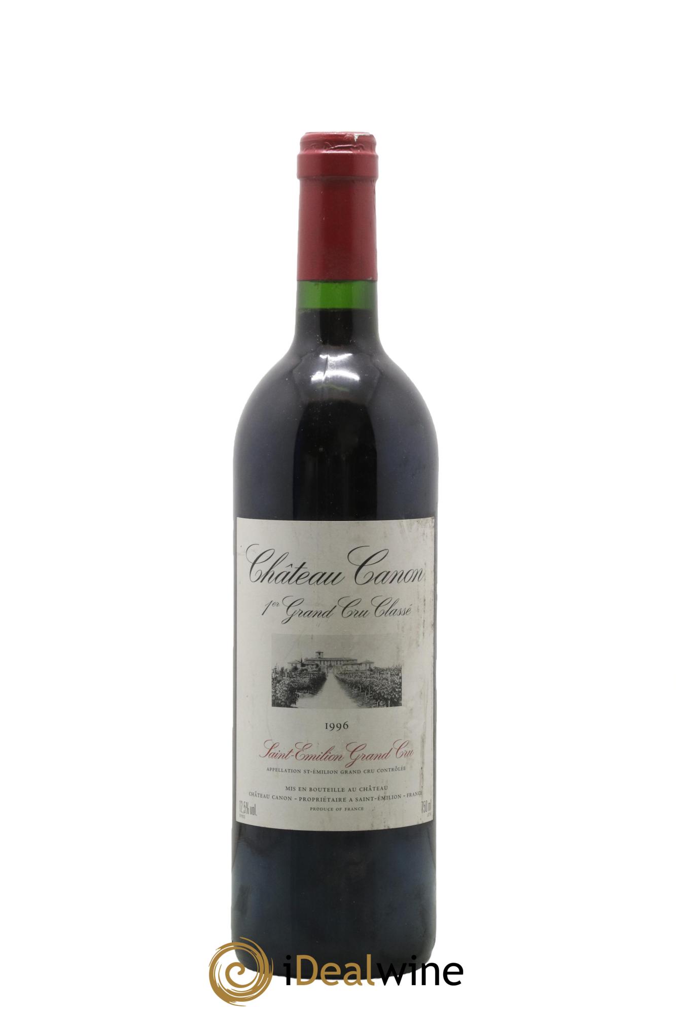 Château Canon 1er Grand Cru Classé B 1996 - Lot of 1 bottle - 0