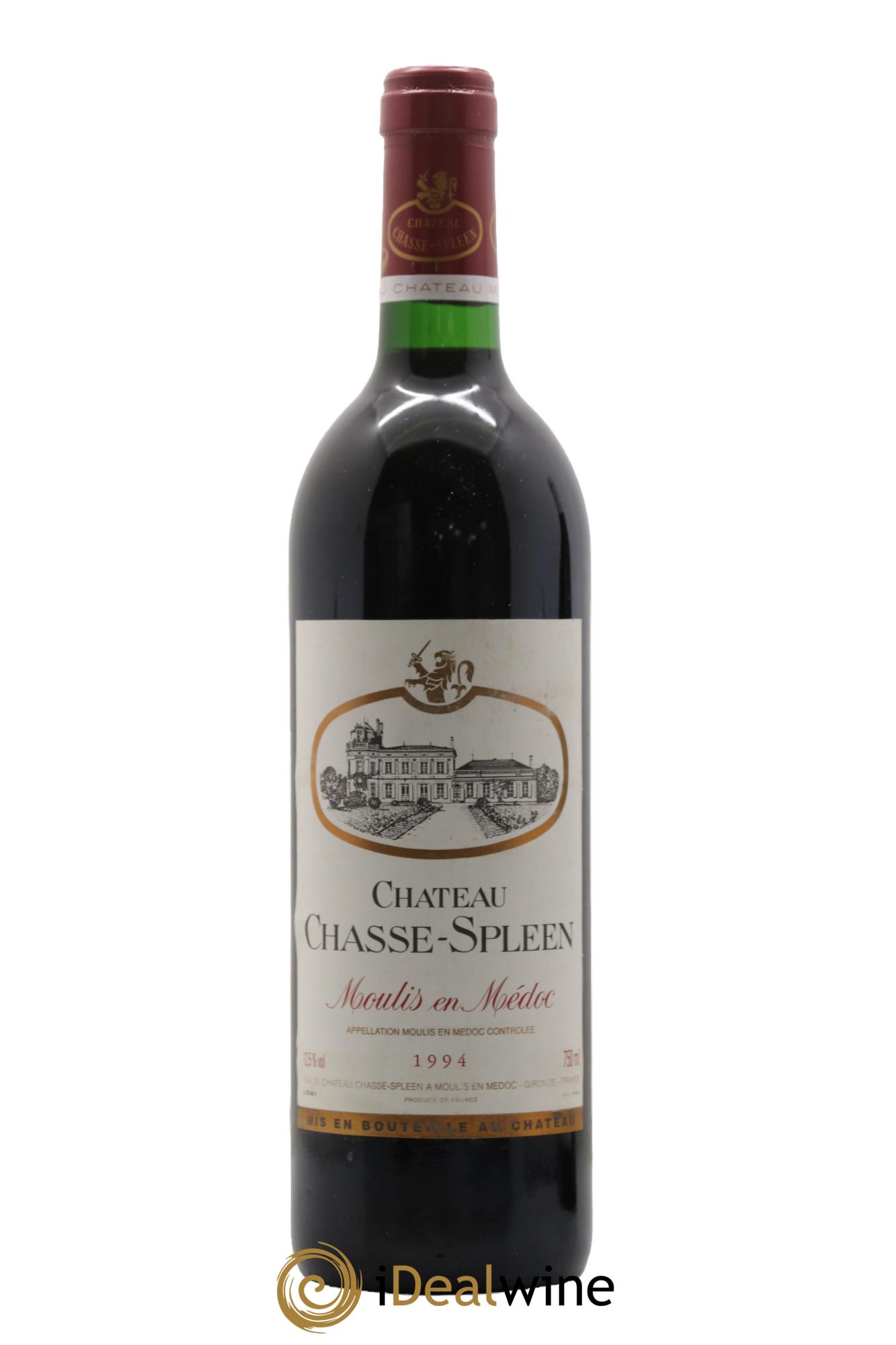 Château Chasse Spleen  1994 - Posten von 1 Flasche - 0