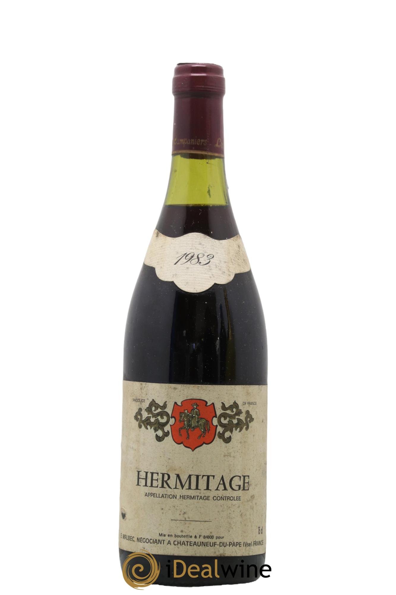 Hermitage E Malbec 1983 - Lot de 1 bouteille - 0