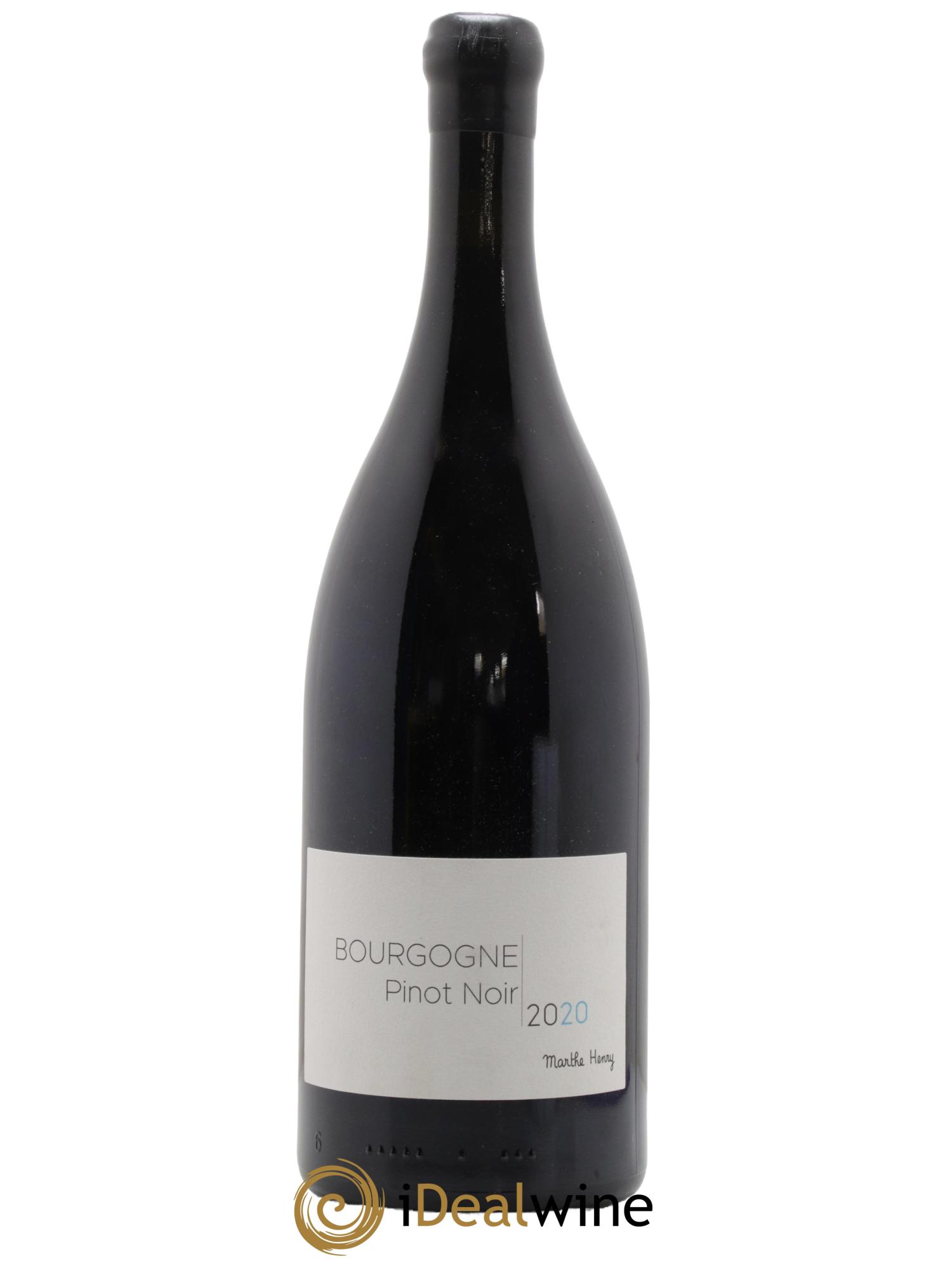 Bourgogne Pinot Noir Boillot Marthe Henry 2020 - Lotto di 1 magnum - 0