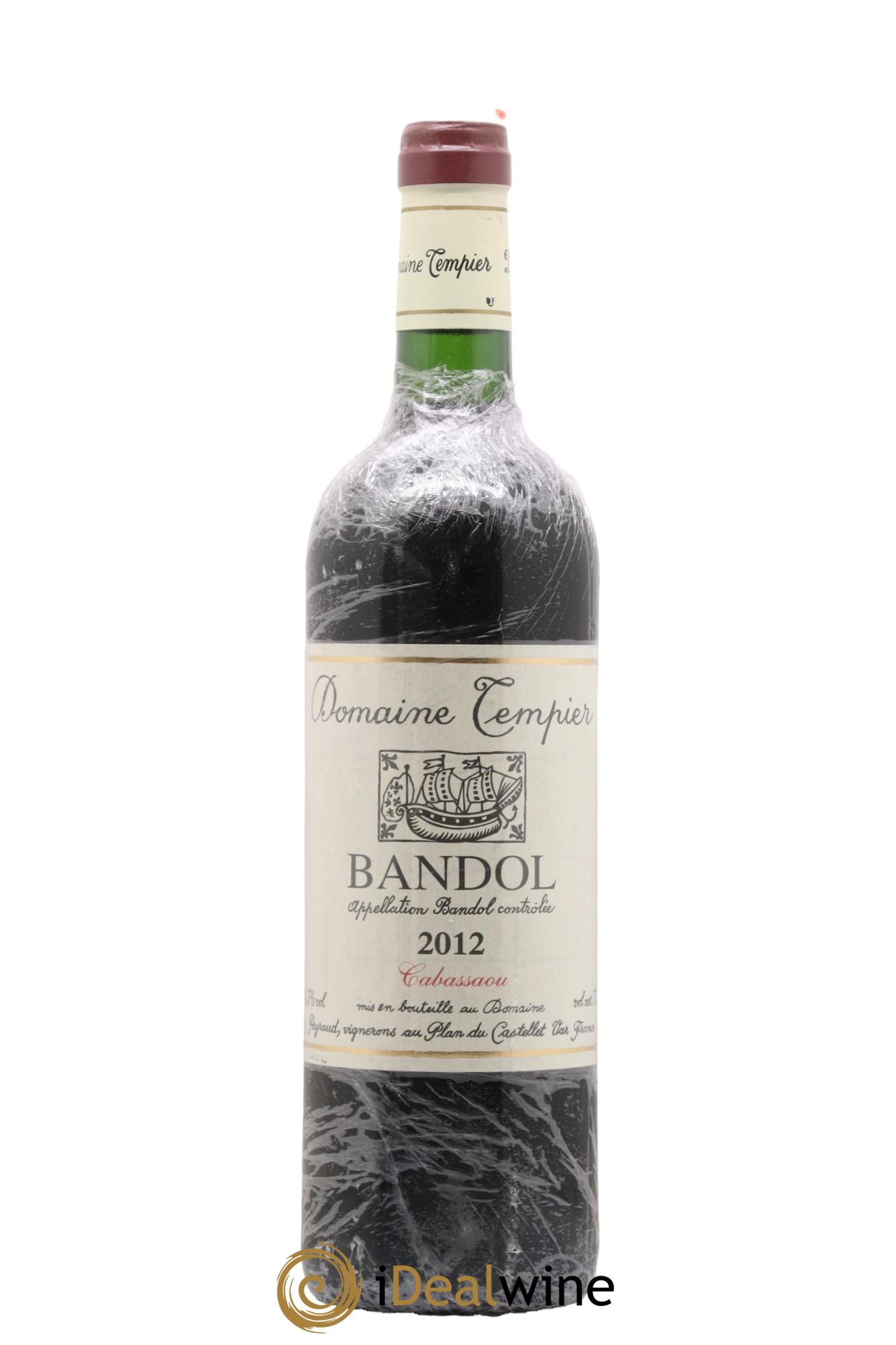 Bandol Domaine Tempier Cuvée Cabassaou Famille Peyraud 2012 - Posten von 1 Flasche - 0