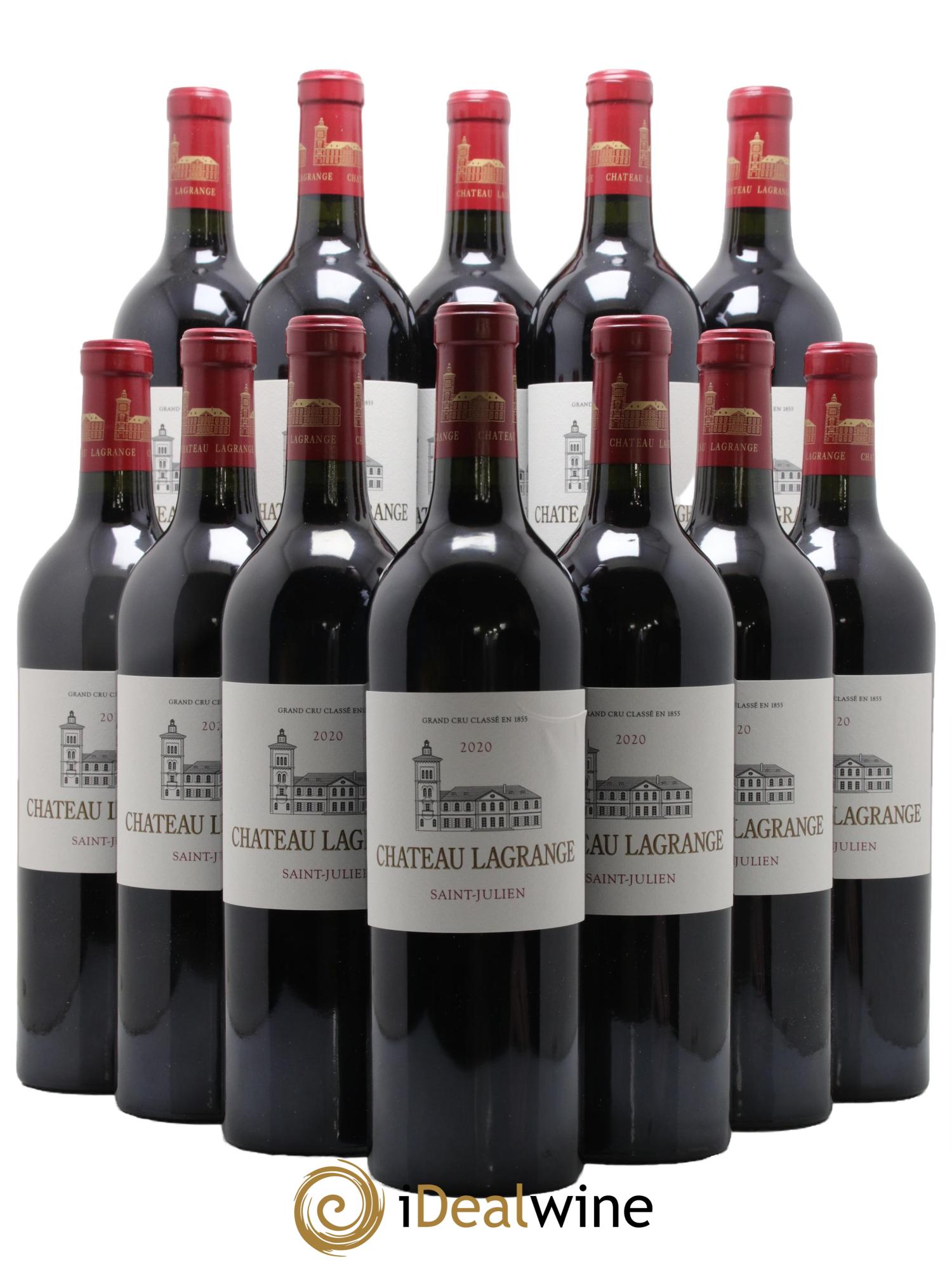 Château Lagrange 3ème Grand Cru Classé 2020 - Lot de 12 bouteilles - 0