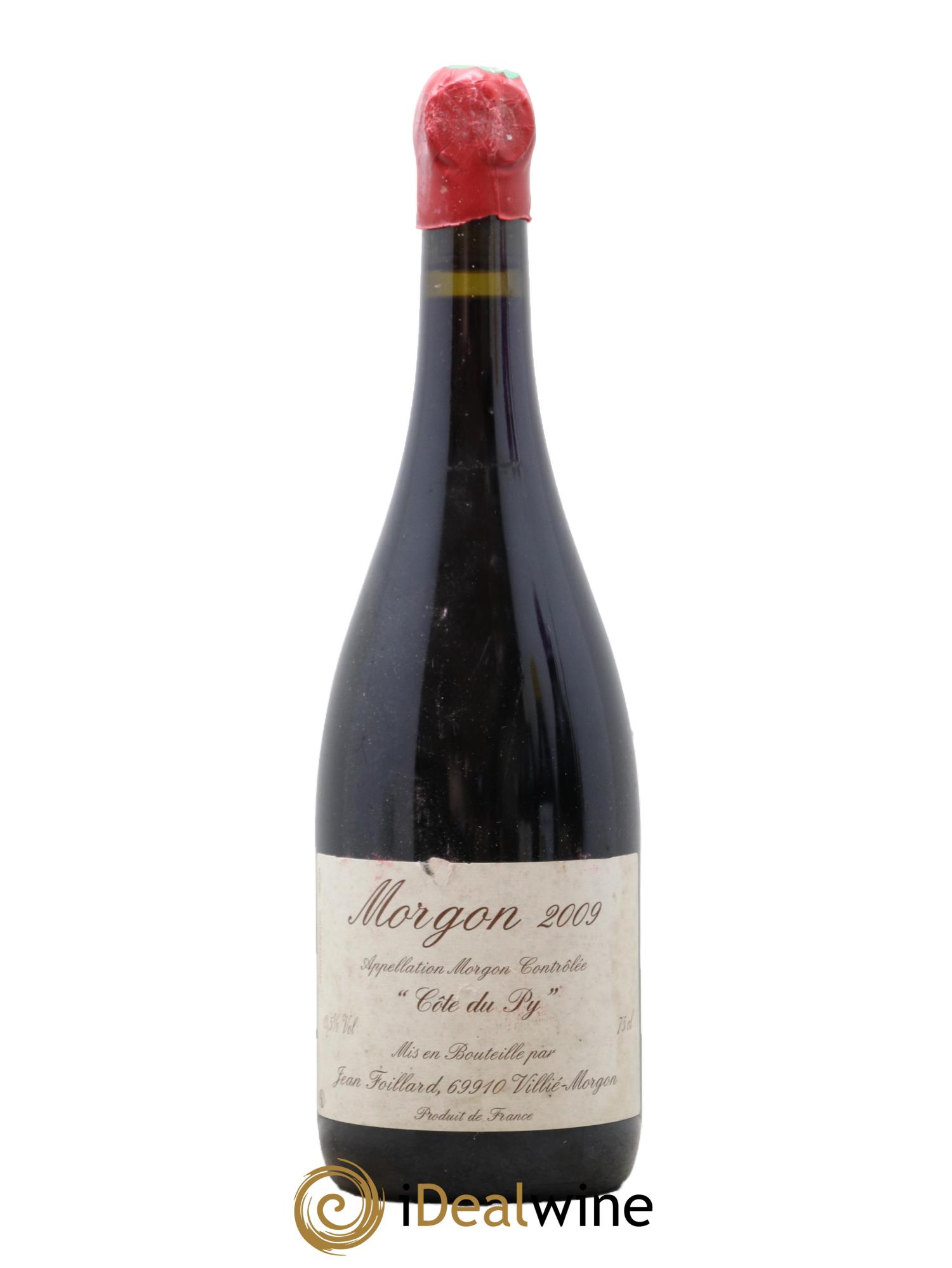 Morgon Côte du Py Jean Foillard 2009 - Posten von 1 Flasche - 0