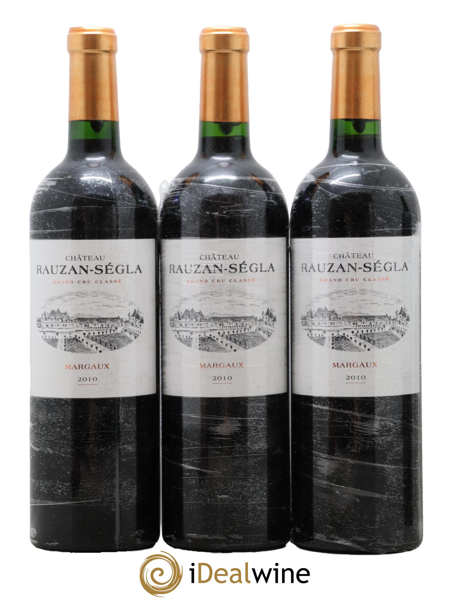 Château Rauzan Ségla 2010 - Lotto di 3 bottiglie - 0