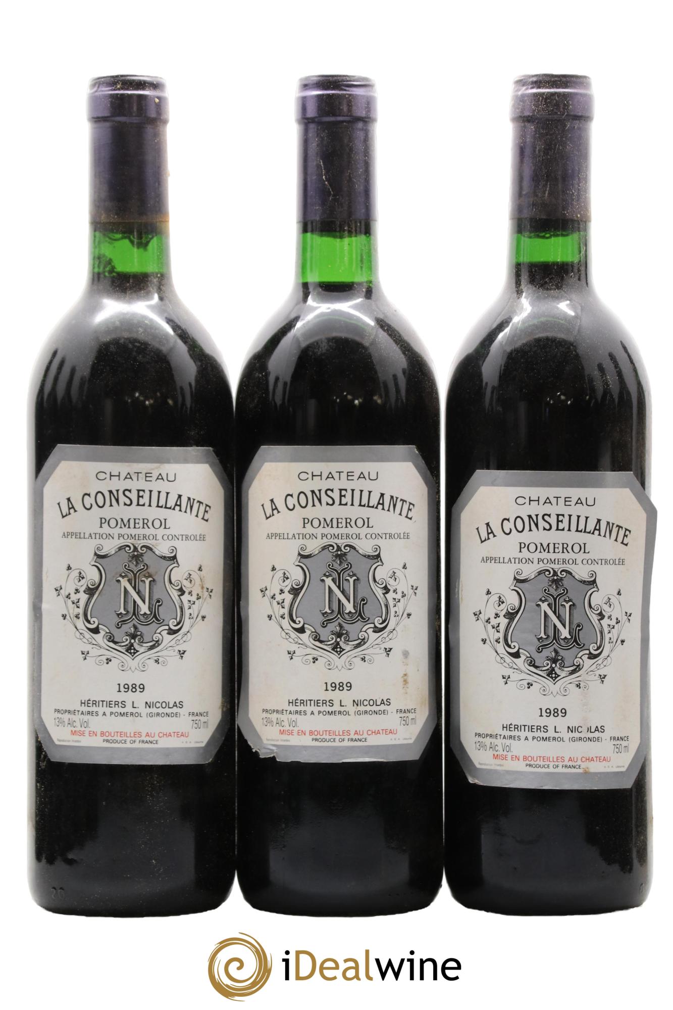 Château la Conseillante 1989 - Posten von 12 Flaschen - 1