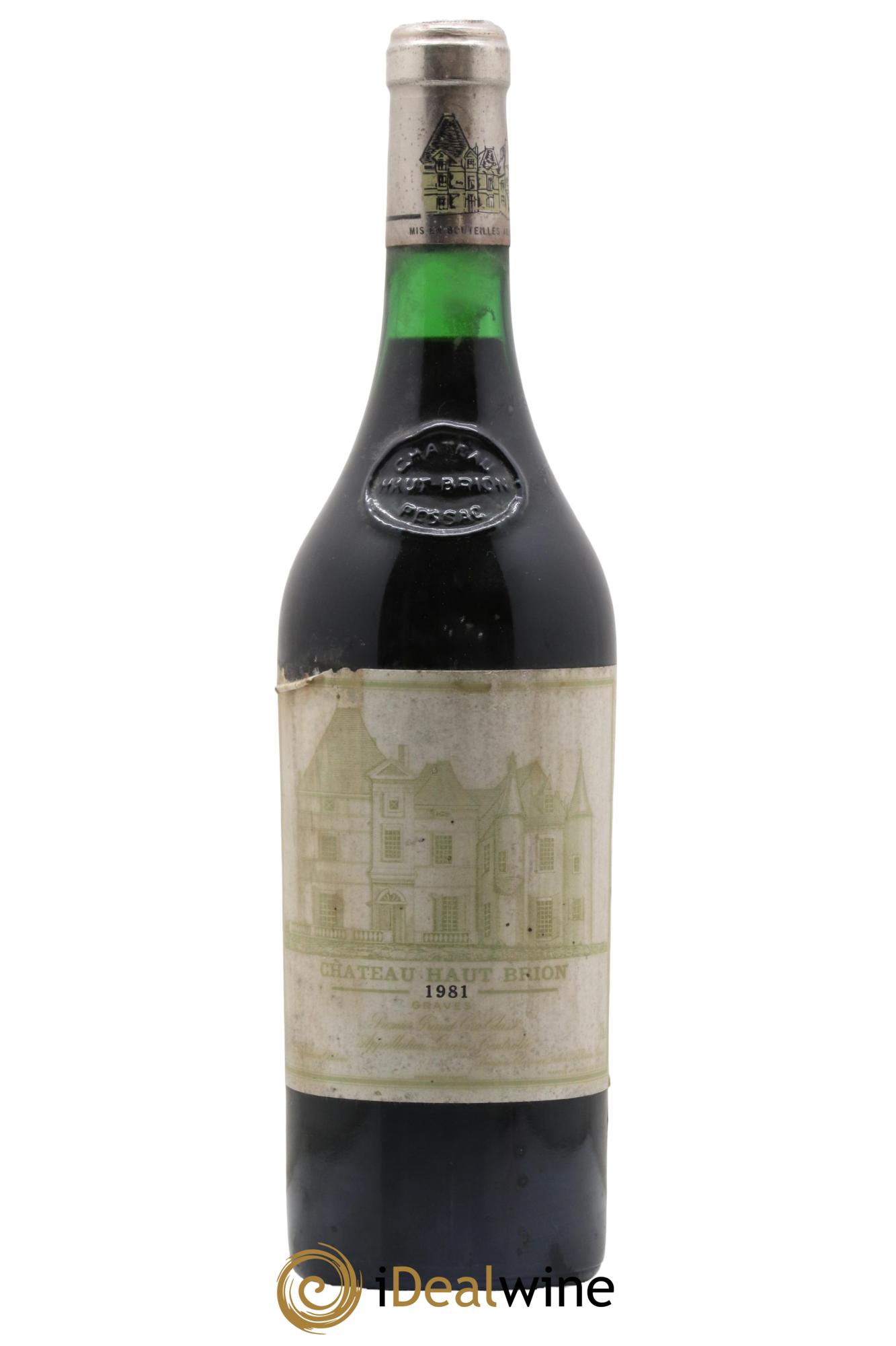 Château Haut Brion 1er Grand Cru Classé 1981 - Lotto di 1 bottiglia - 0