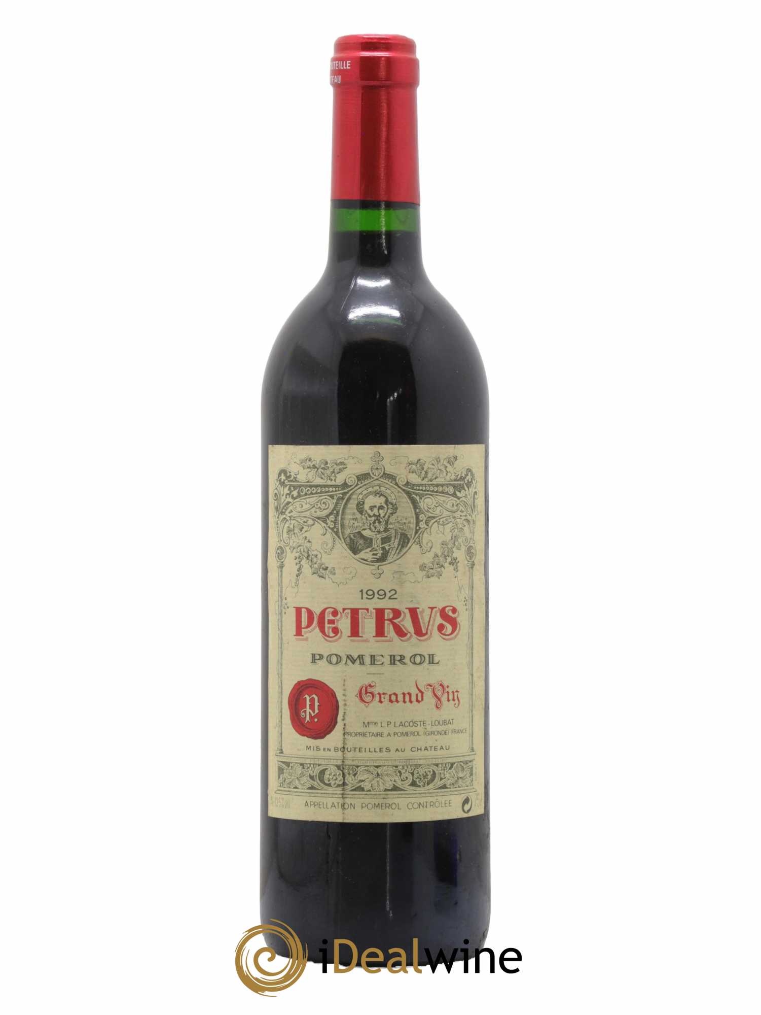 Petrus 1992 - Lot de 1 bouteille - 0