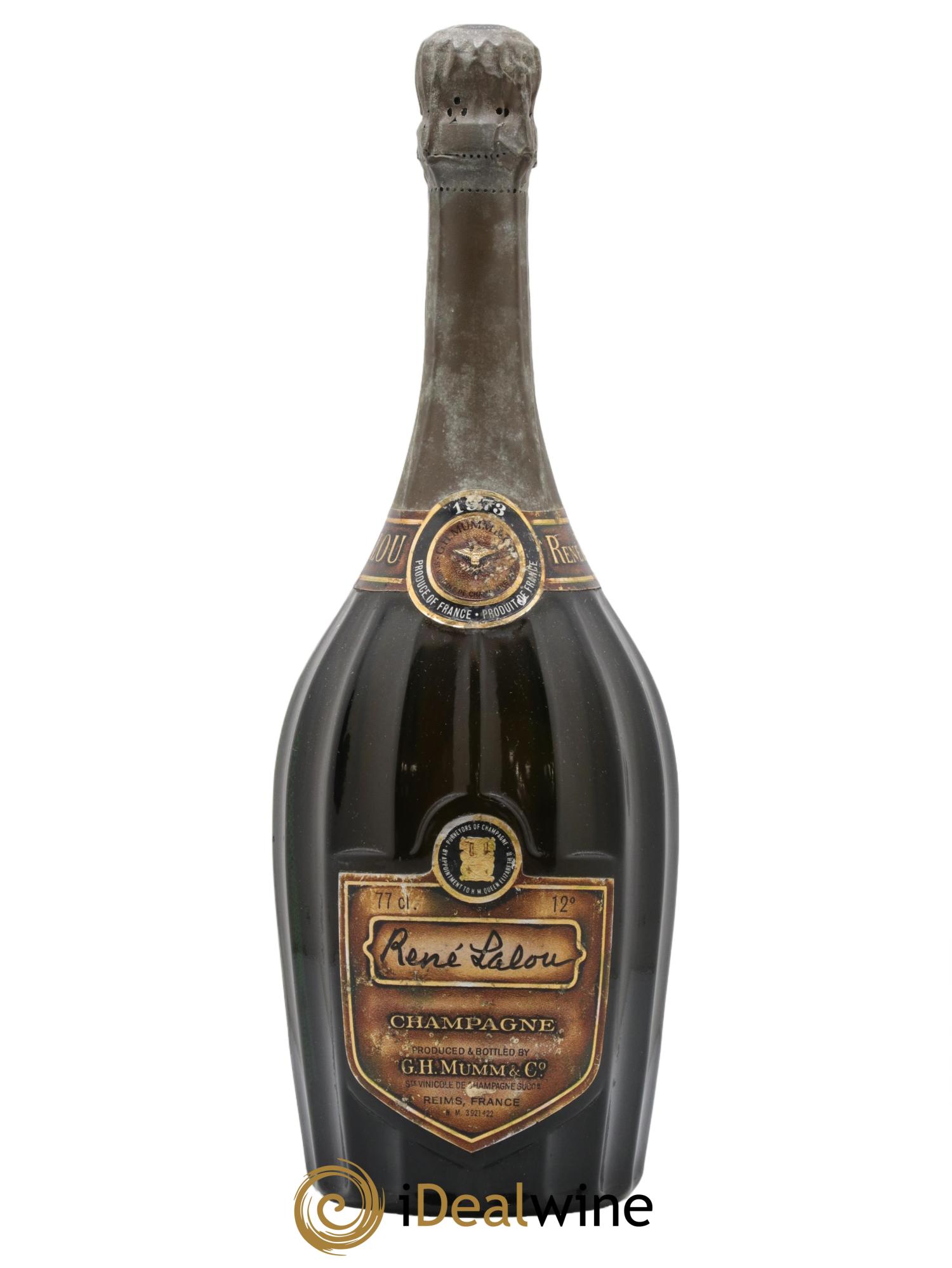 René Lalou Mumm 1973 - Lot of 1 bottle - 0