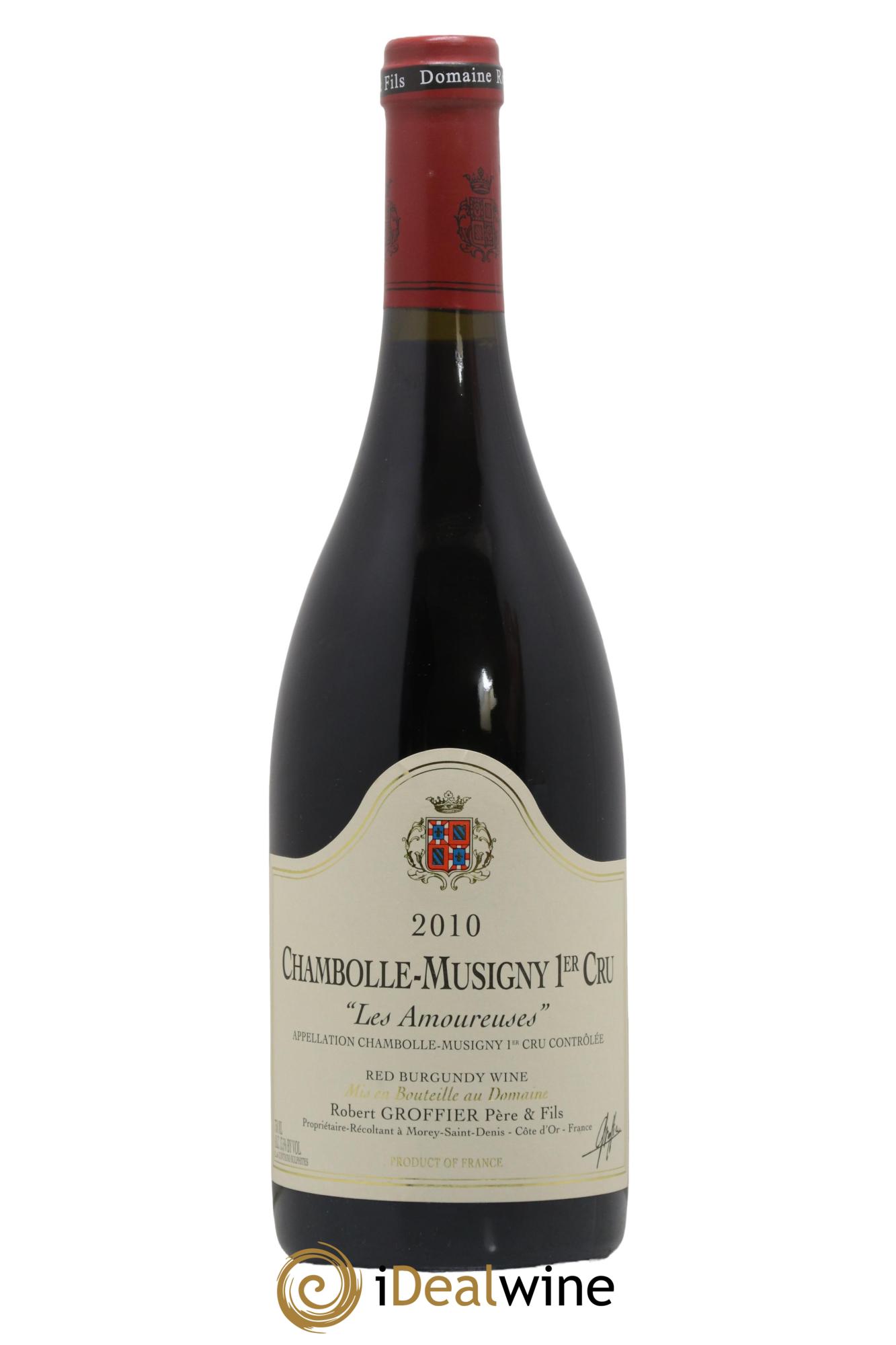 Chambolle-Musigny 1er Cru Les Amoureuses Robert Groffier Père & Fils (Domaine) 2010 - Posten von 1 Flasche - 0