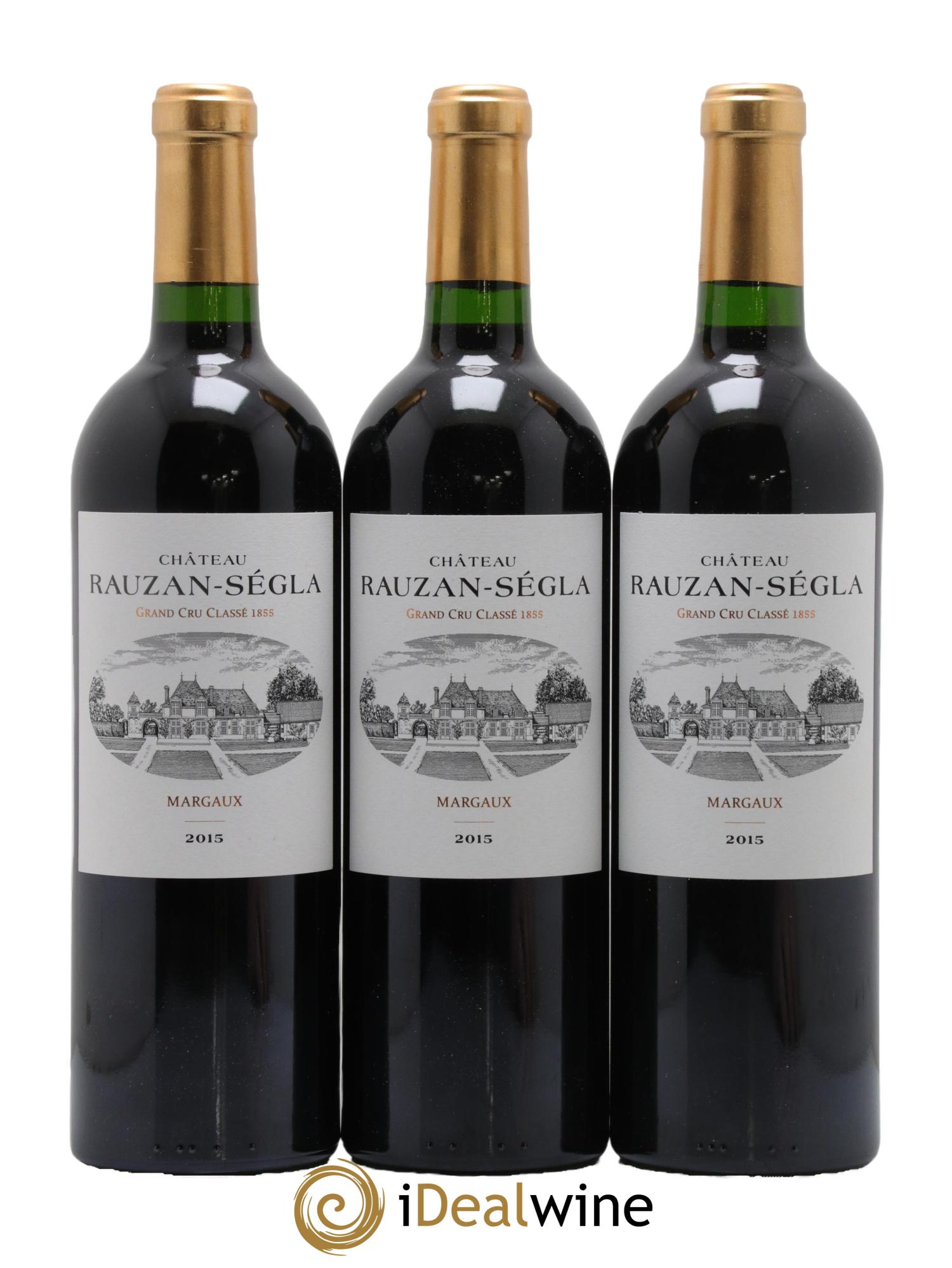 Château Rauzan Ségla Grand Cru Classé 2015 - Lot de 6 bouteilles - 1