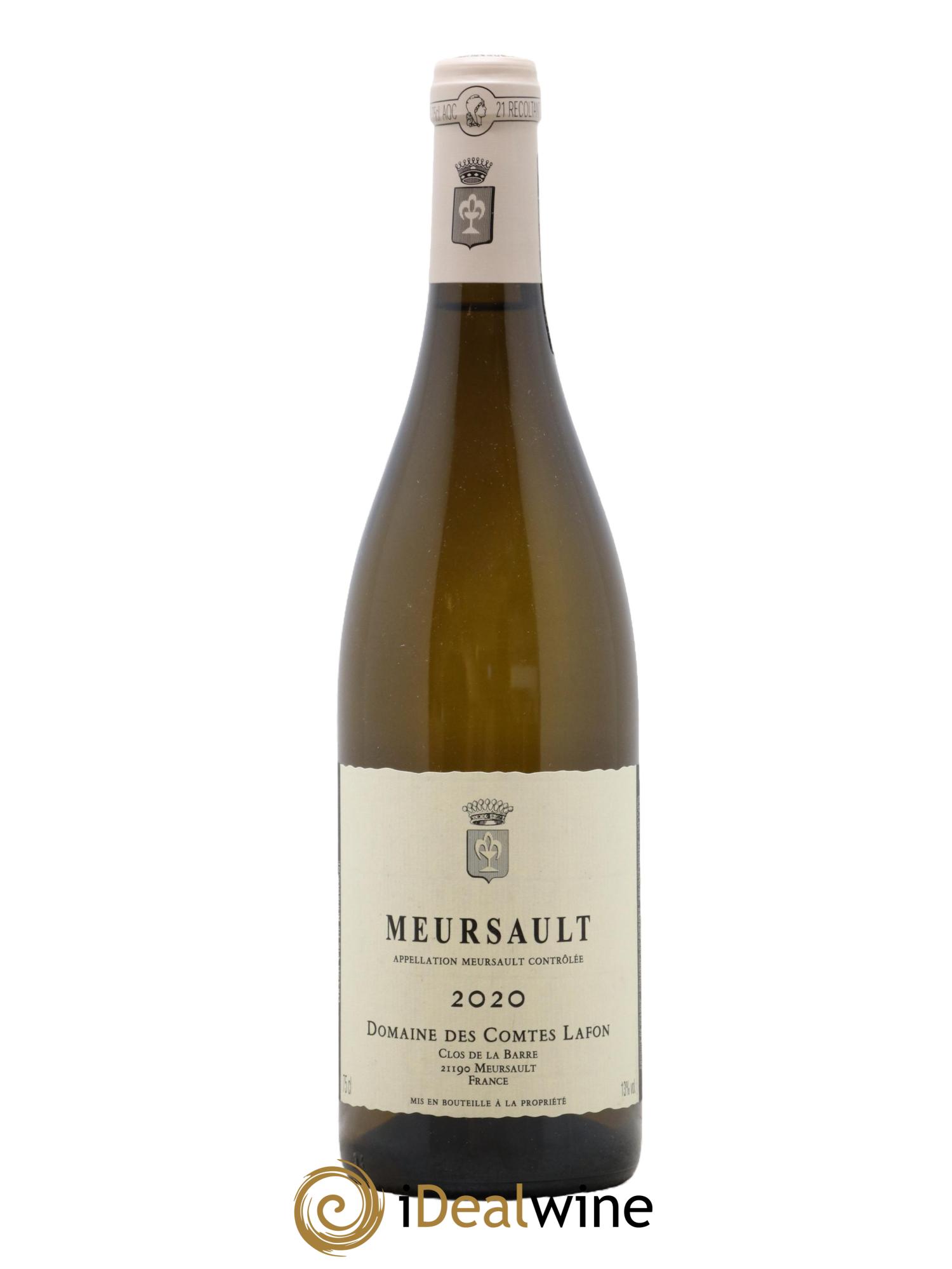 Meursault Comtes Lafon (Domaine des) 2020 - Lot de 1 bouteille - 0