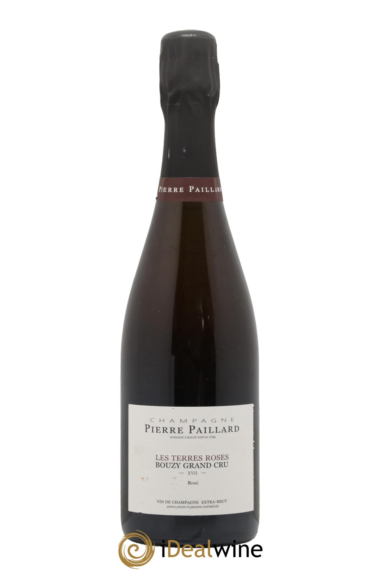 Champagne -- Les terres Roses Bouzy Grand Cru XVII Pierre Paillard 2017 - Posten von 1 Flasche - 0