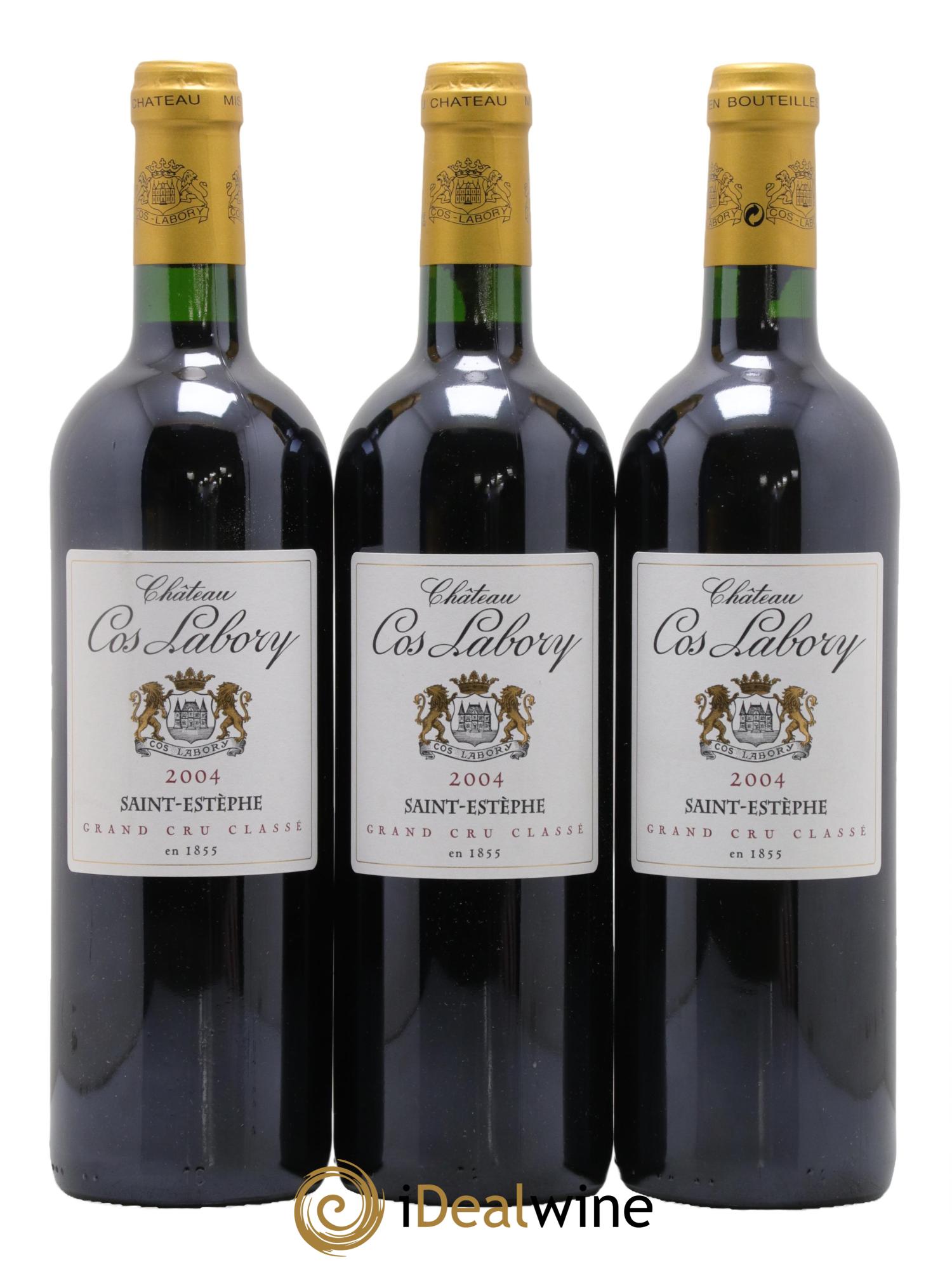 Château Cos Labory 5ème Grand Cru Classé 2004 - Lotto di 12 bottiglie - 1