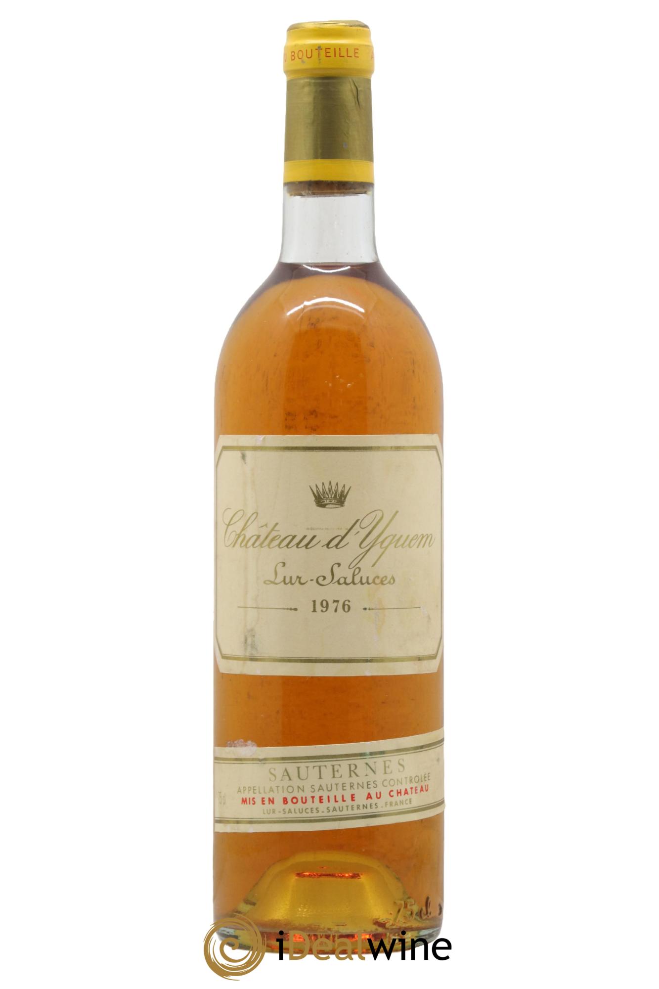 Château d' Yquem 1er Cru Classé Supérieur 1976 - Posten von 1 Flasche - 0