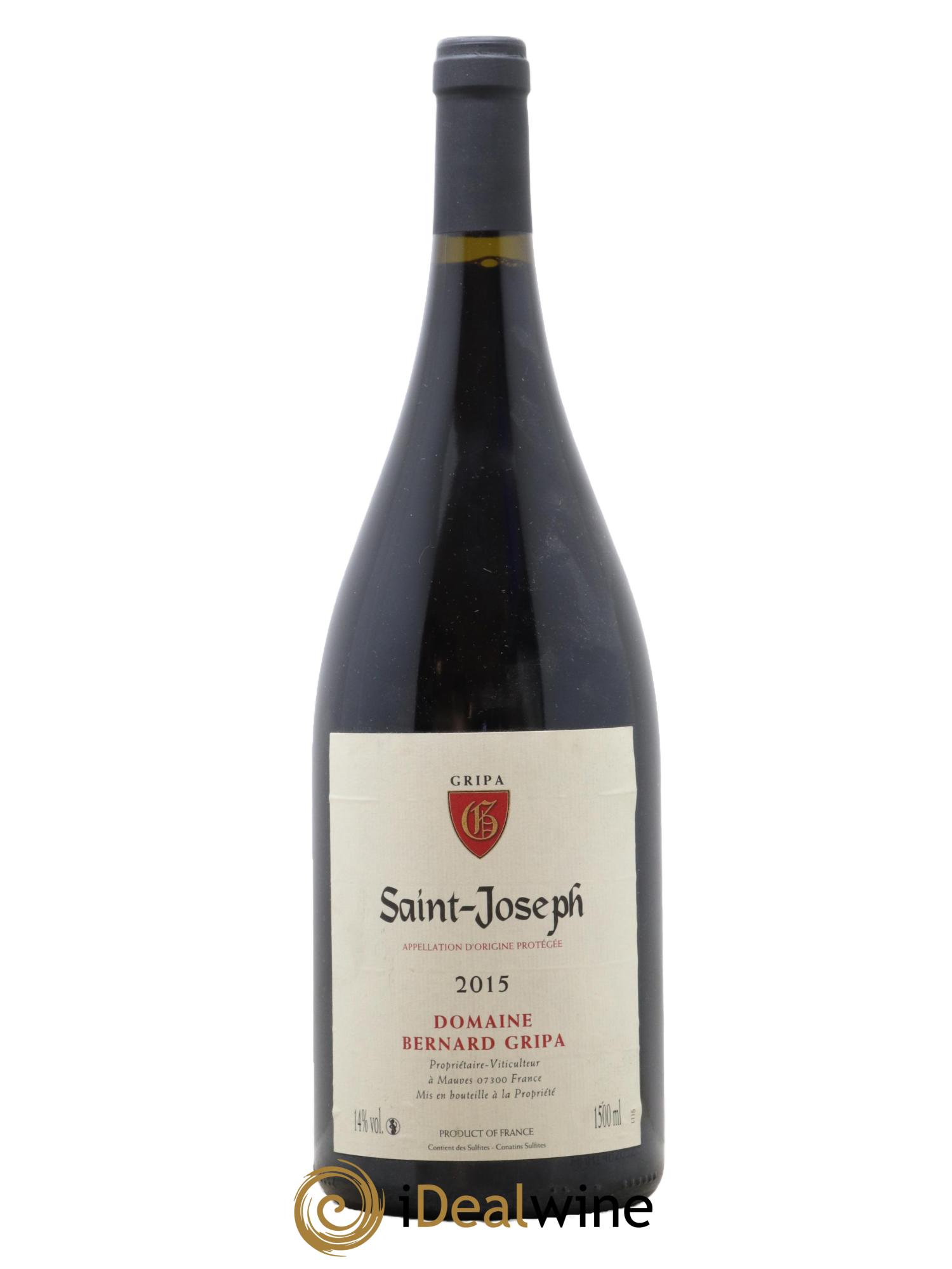 Saint-Joseph Bernard Gripa (Domaine) 2015 - Lotto di 1 magnum - 0