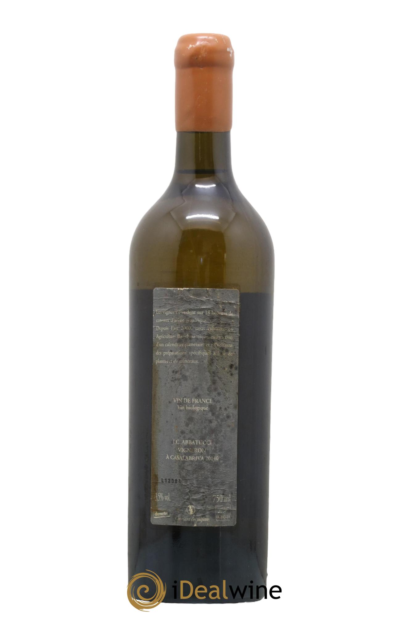 Vin de France Diplomate d'Empire Comte Abbatucci (Domaine) 2013 - Posten von 1 Flasche - 1