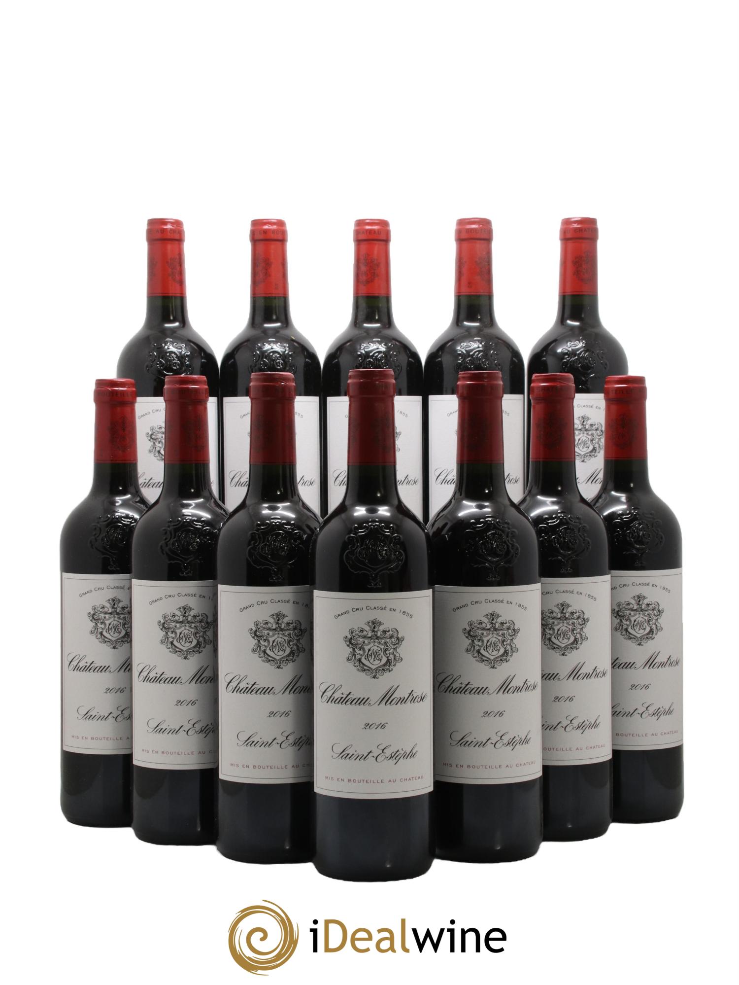 Château Montrose 2ème Grand Cru Classé 2016 - Lot de 12 bouteilles - 0